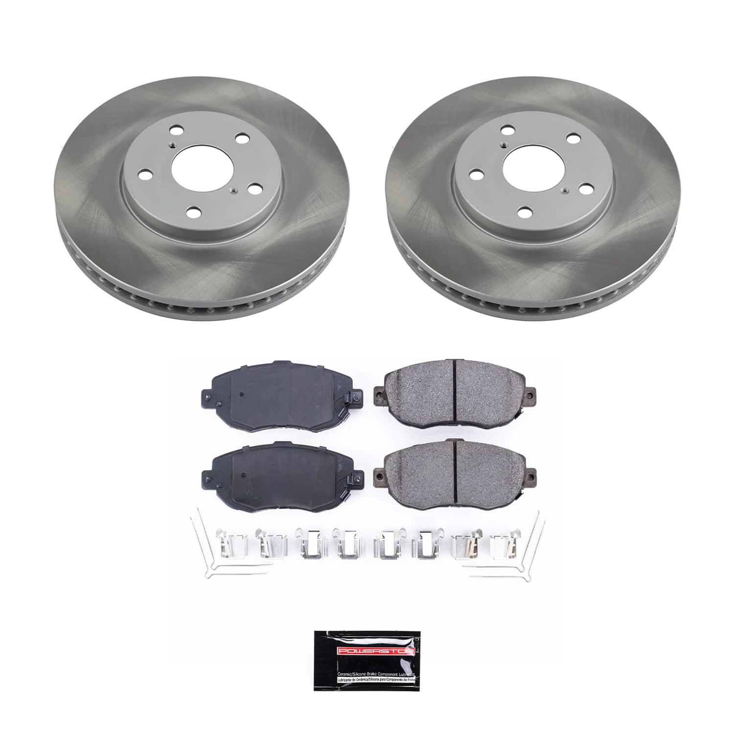 Power Stop 98-05 Lexus GS300 Front and Rear Semi-Coated Rotor Kit (1x psbSC1077, 1x psbSC1149) thumbnail 8