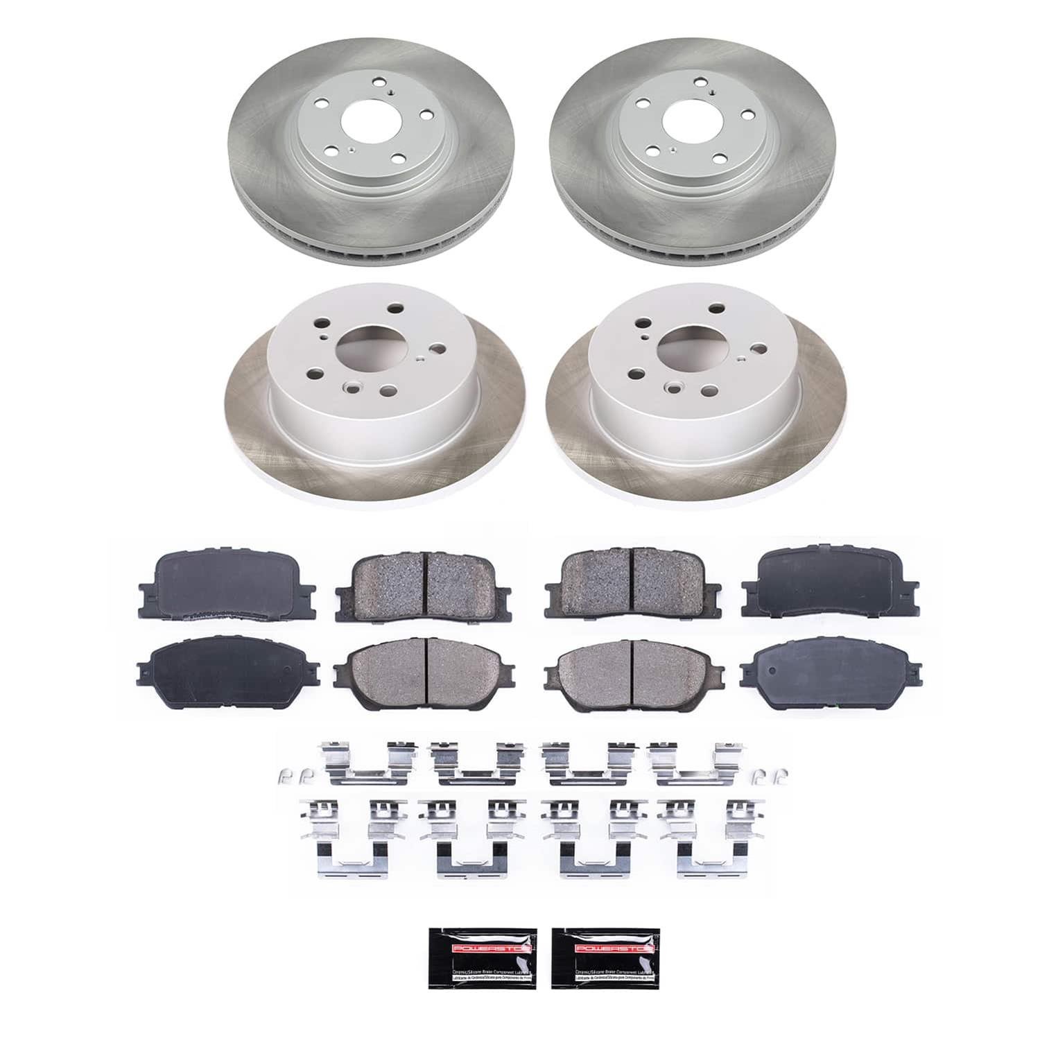 Power Stop 02-03 Lexus ES300 Front and Rear Semi-Coated Rotor Kit (1x psbSC1141, 1x psbSC2418) thumbnail 6