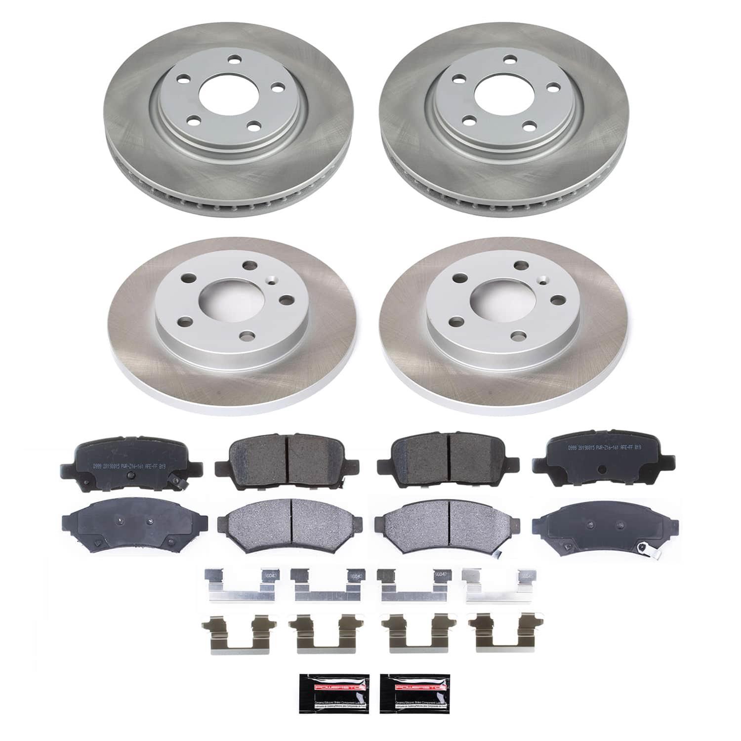 Power Stop 05-09 Buick Allure Front and Rear Semi-Coated Rotor Kit (1x psbSC1588, 1x psbSC1602) thumbnail 5