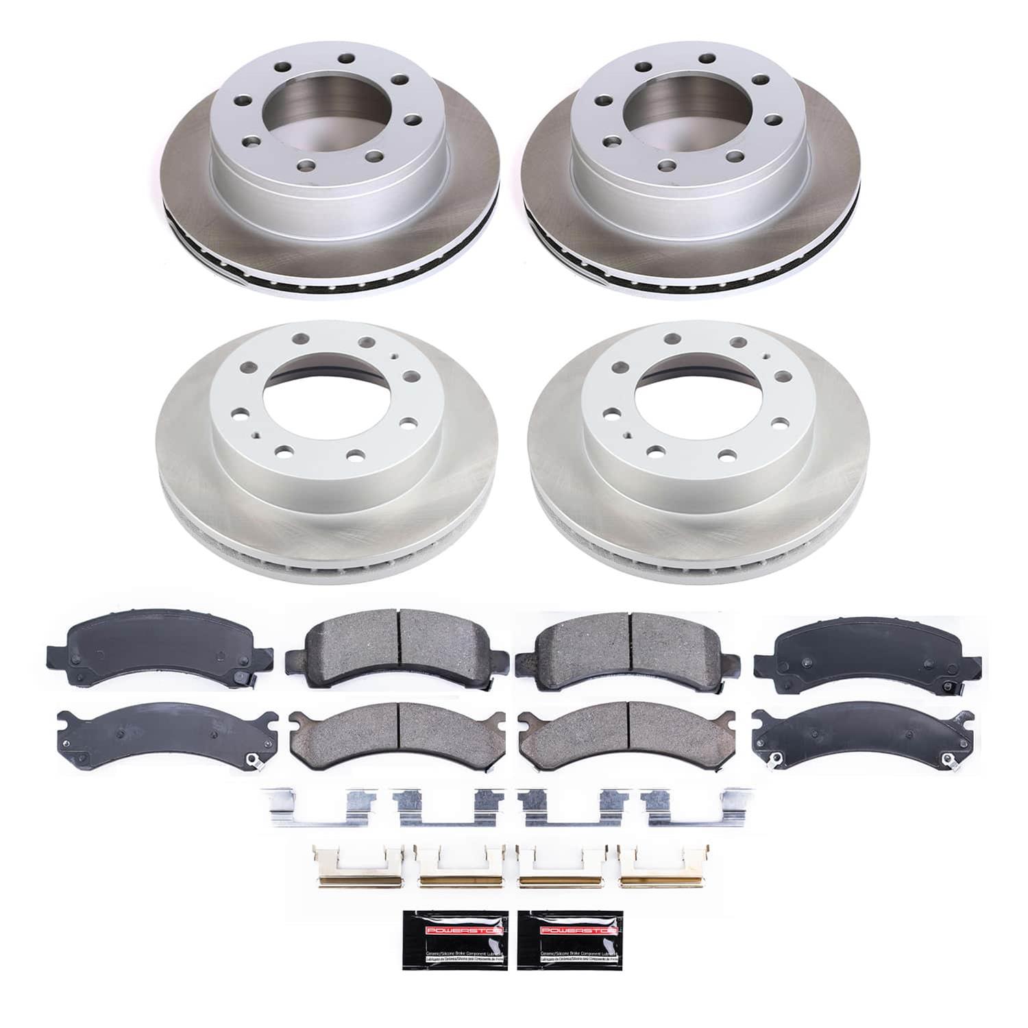 Power Stop 03-16 Chevrolet Express 3500 Front and Rear Semi-Coated Rotor Kit (1x psbSC2043, 1x psbSC2071) thumbnail 5