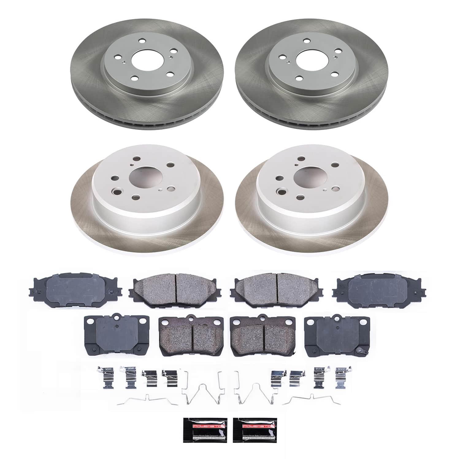 Power Stop 06-13 Lexus IS250 Front and Rear Semi-Coated Rotor Kit (1x psbSC195, 1x psbSC2406) thumbnail 5