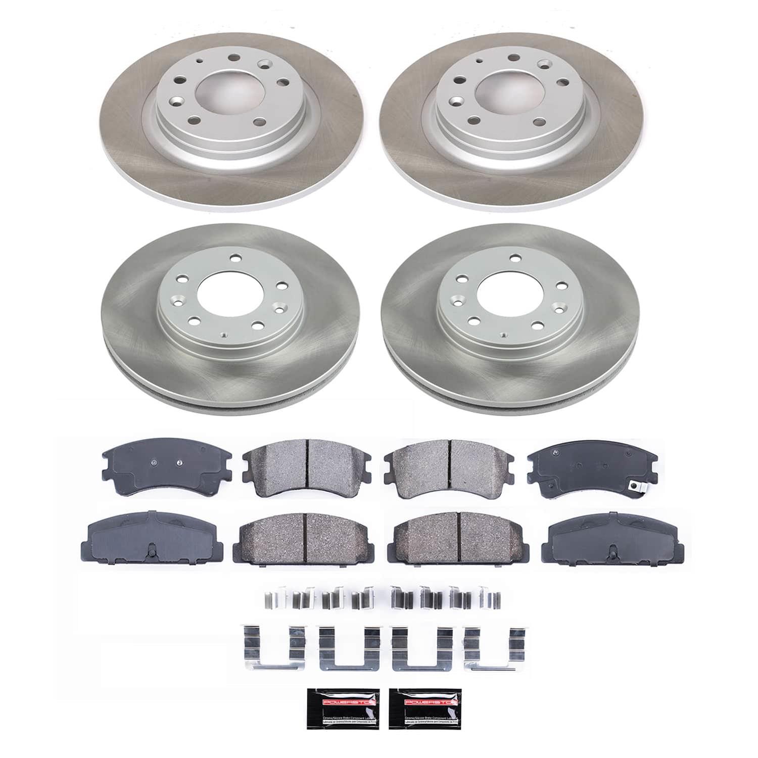 Power Stop 03-05 Mazda 6 Front and Rear Semi-Coated Rotor Kit (1x psbSC2448, 1x psbSC2452) thumbnail 5