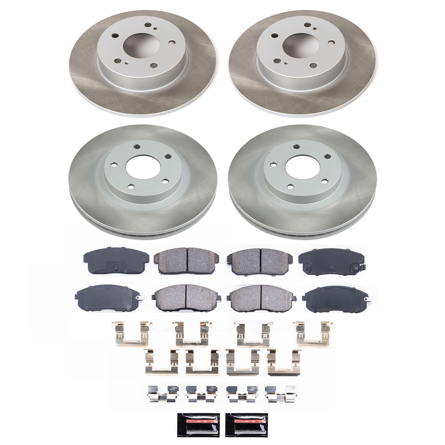 Power Stop 02-04 Infiniti I35 Front and Rear Semi-Coated Rotor Kit (1x psbSC1169, 1x psbSC2282) thumbnail 4