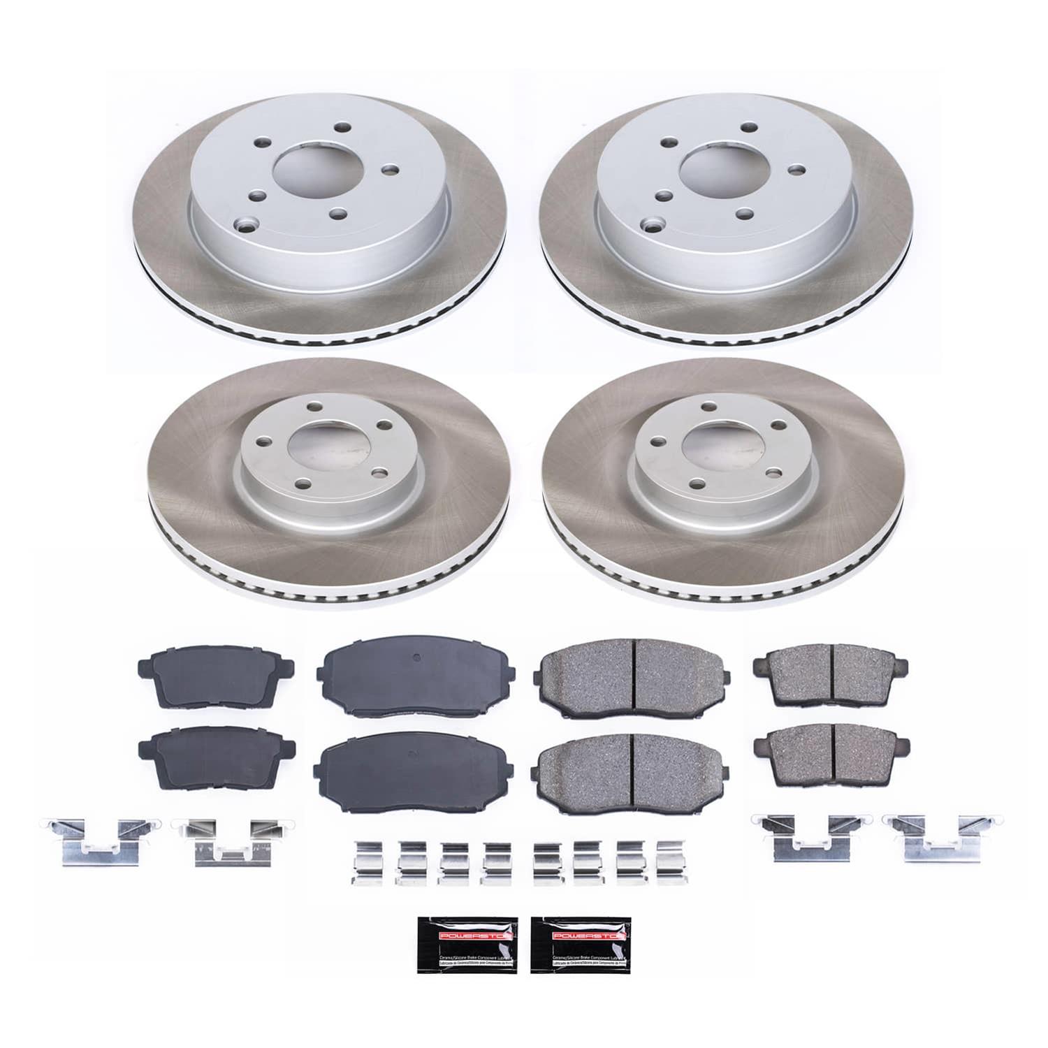 Power Stop 07-09 Ford Edge Front and Rear Semi-Coated Rotor Kit (1x psbSC3060, 1x psbSC3071) thumbnail 5