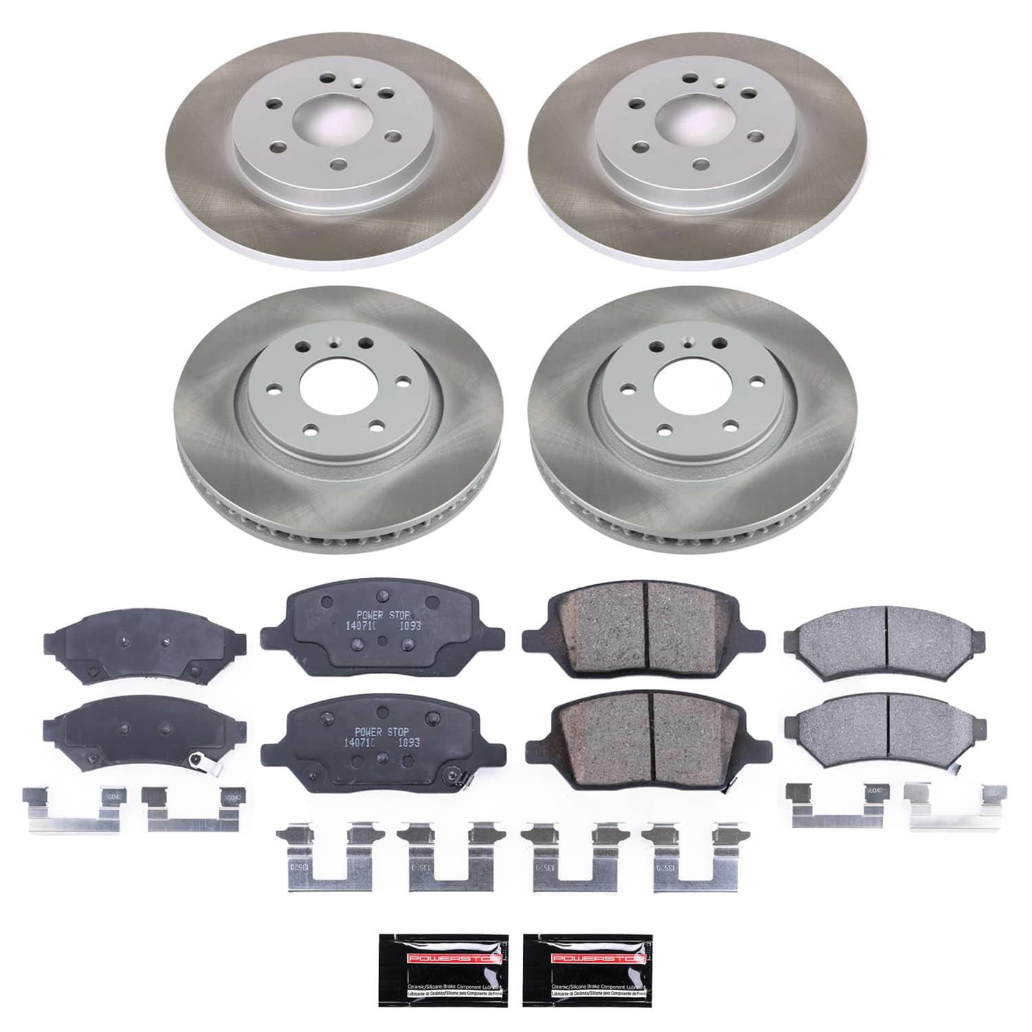 Power Stop 06-07 Buick Terraza Front and Rear Semi-Coated Rotor Kit (1x psbSC4602, 1x psbSC4609) thumbnail 5