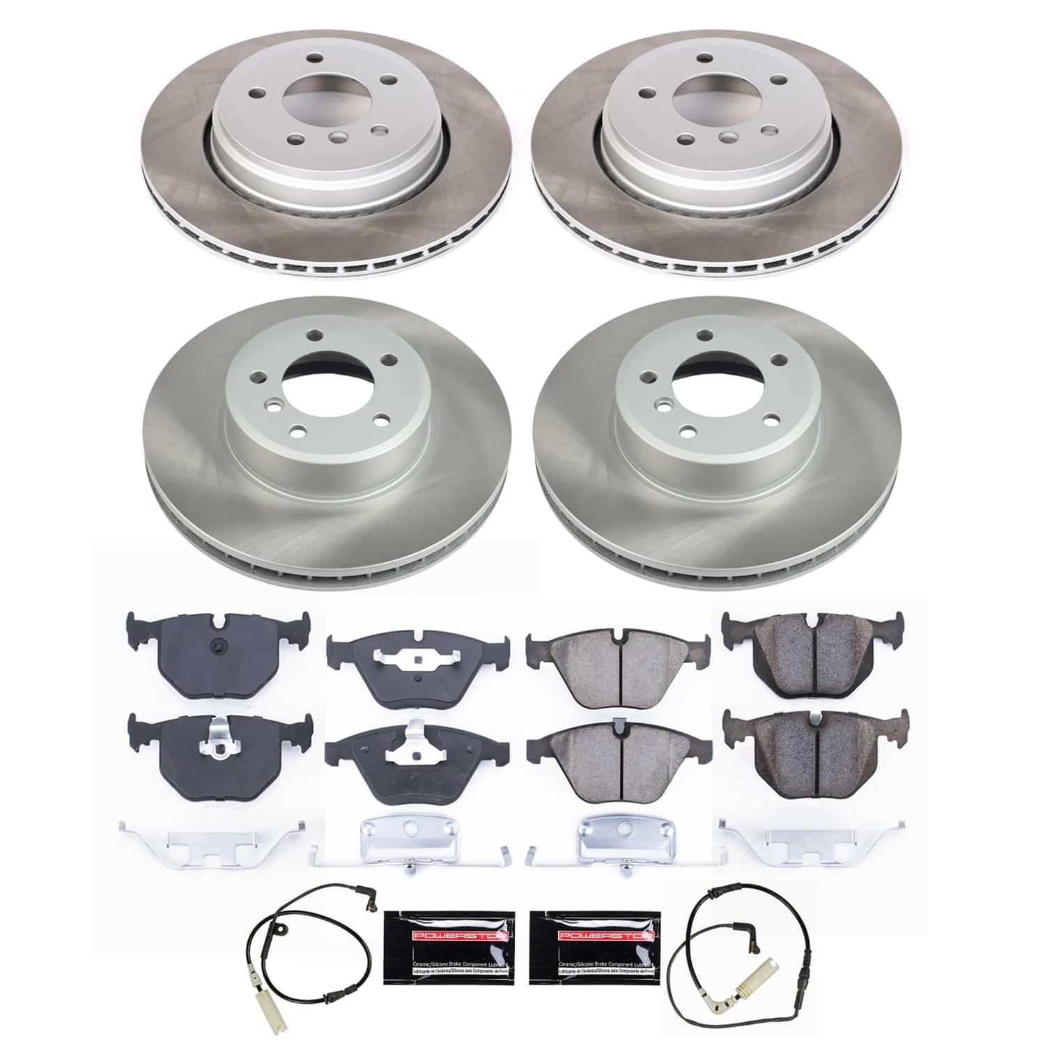 Power Stop 04-06 BMW 525i Front and Rear Semi-Coated Rotor Kit (1x psbSC2110, 1x psbSC5361) thumbnail 5