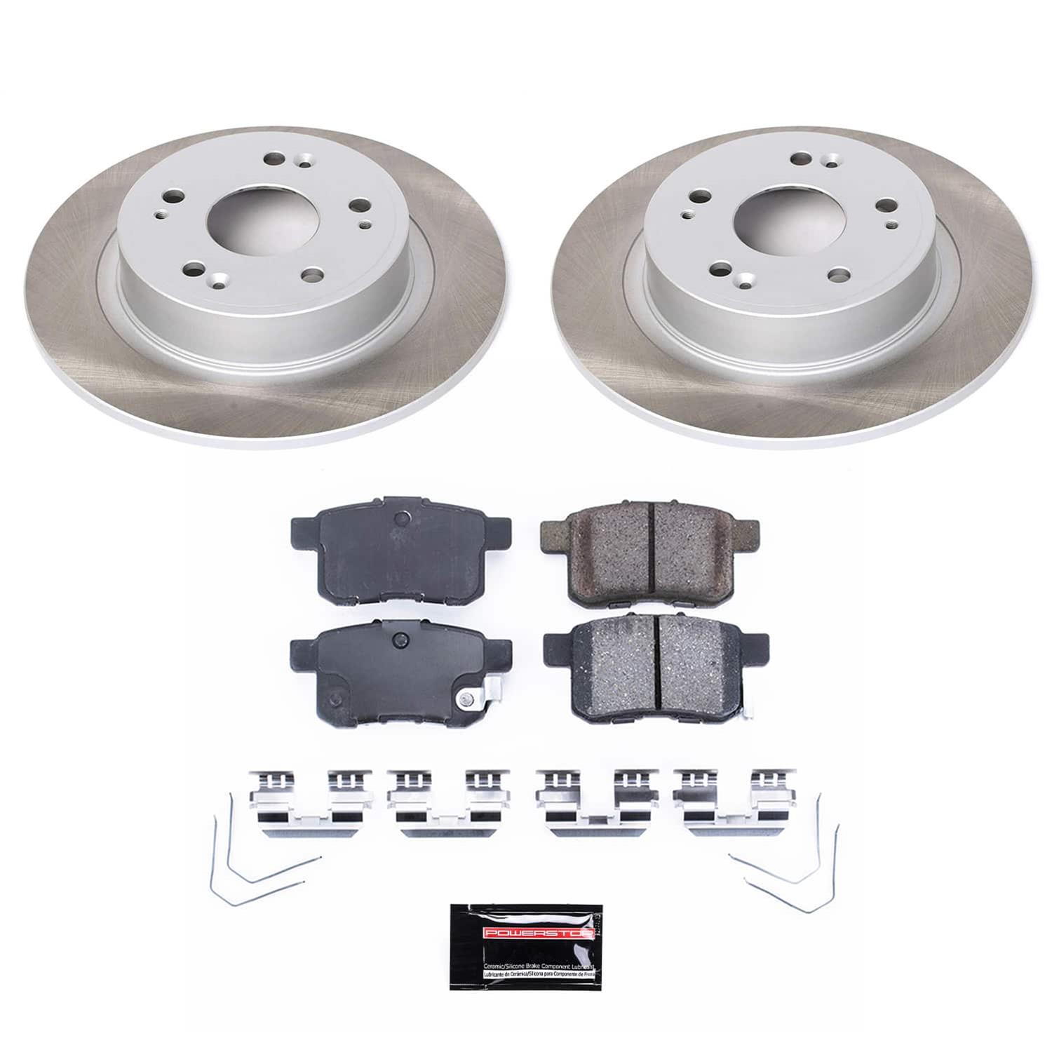 Power Stop 13-17 Honda Accord Front and Rear Semi-Coated Rotor Kit (1x psbSC5368, 1x psbSC6515) thumbnail 8