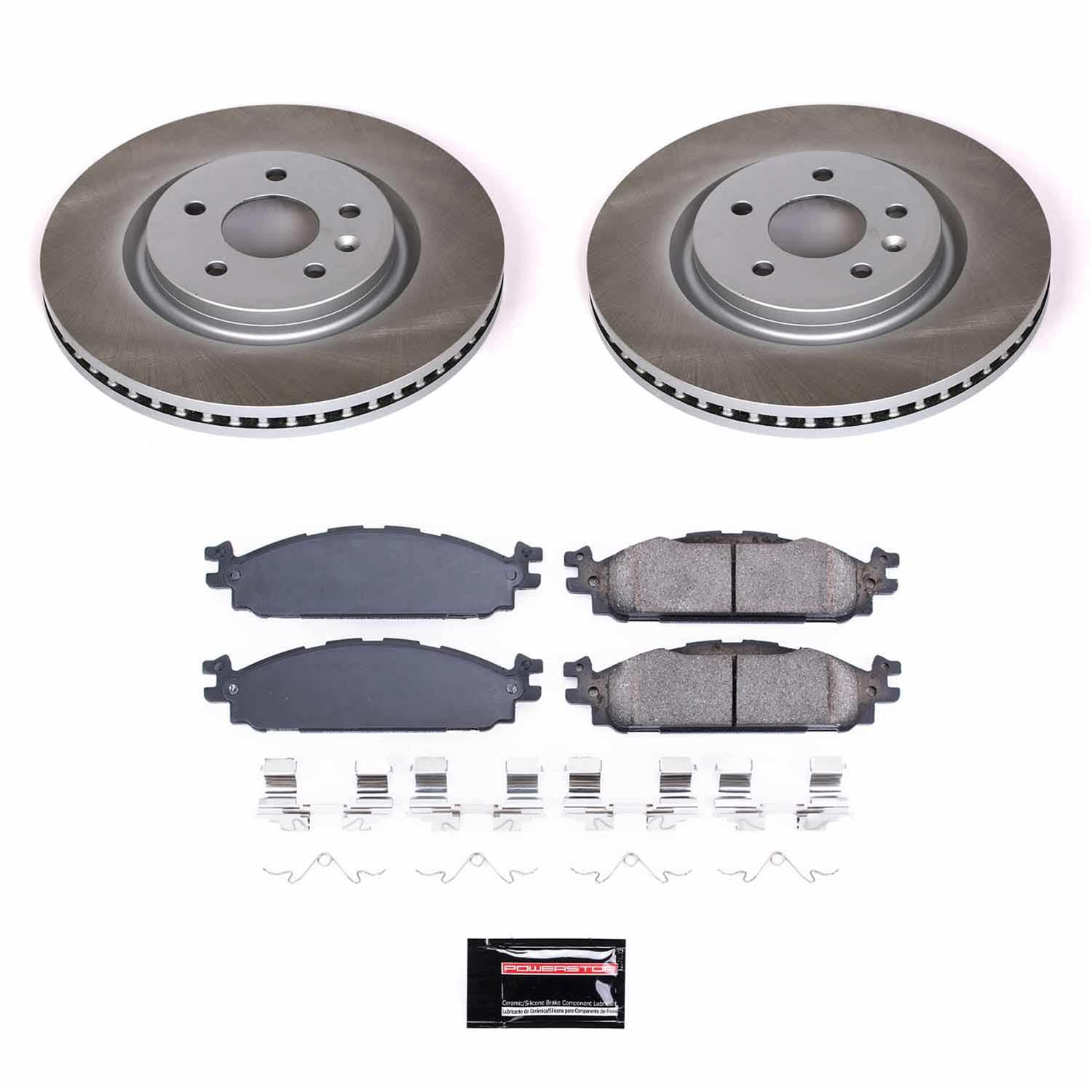 PowerStop SC5583 PowerStop Z17 Evolution Plus Semi-Coated Rotor