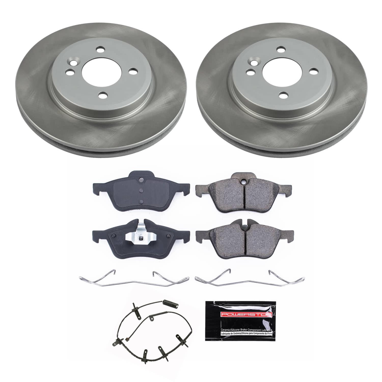 Power Stop 02-06 Mini Cooper Front Semi-Coated Rotor Kit thumbnail 5