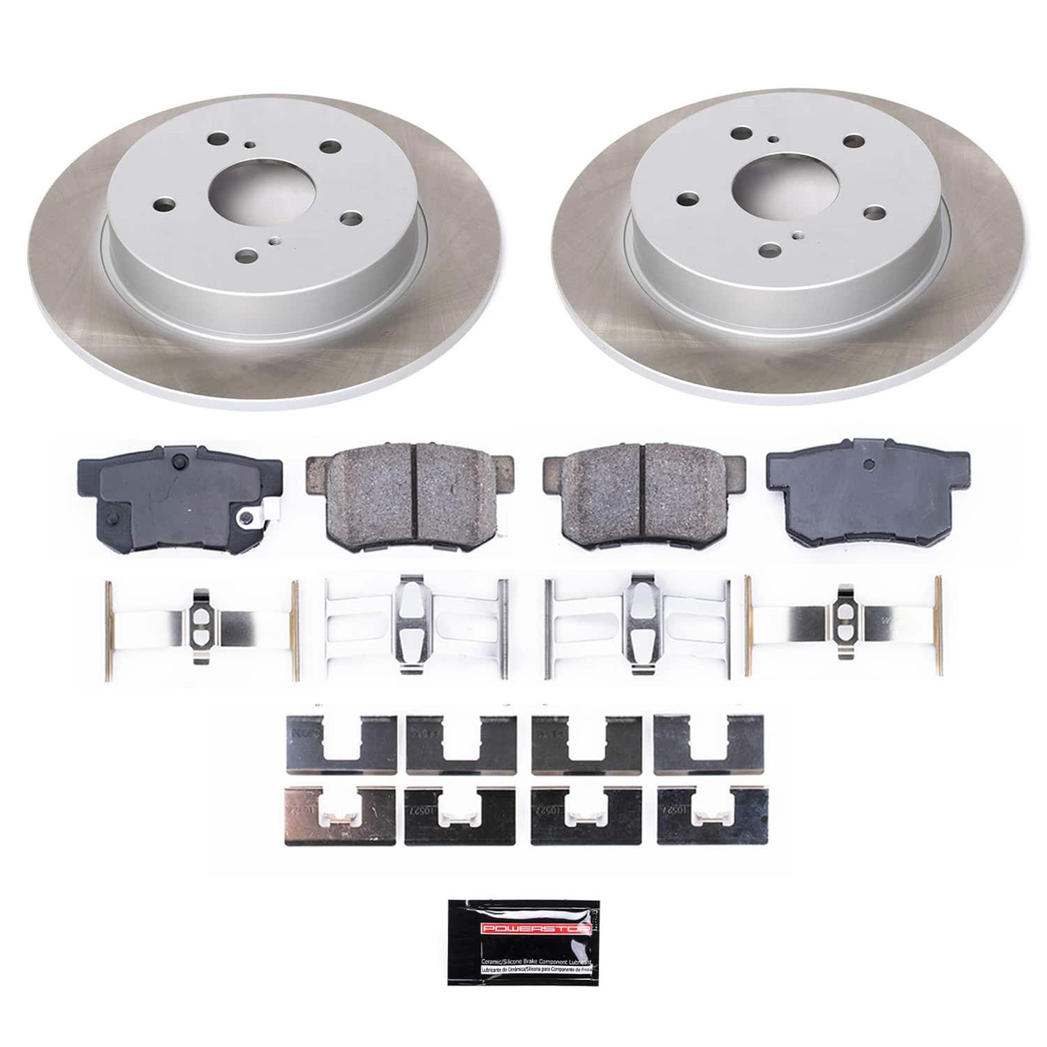 Power Stop 07-13 Suzuki SX4 Rear Semi-Coated Rotor Kit thumbnail 5