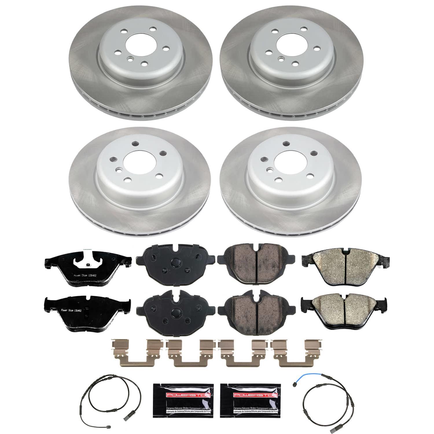 Power Stop 14-16 BMW 535d Front and Rear Semi-Coated Rotor Kit (1x psbSC6020, 1x psbSC6034) thumbnail 5