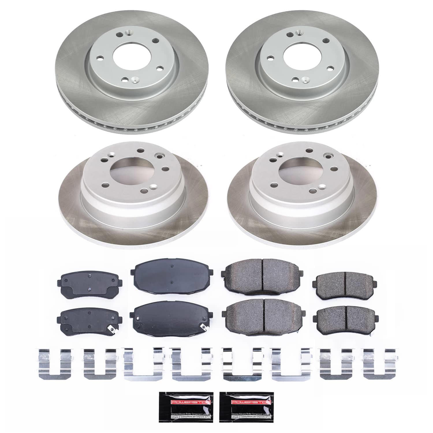 Power Stop 09-12 Hyundai Elantra Front and Rear Semi-Coated Rotor Kit (1x psbSC5366, 1x psbSC6093) thumbnail 4
