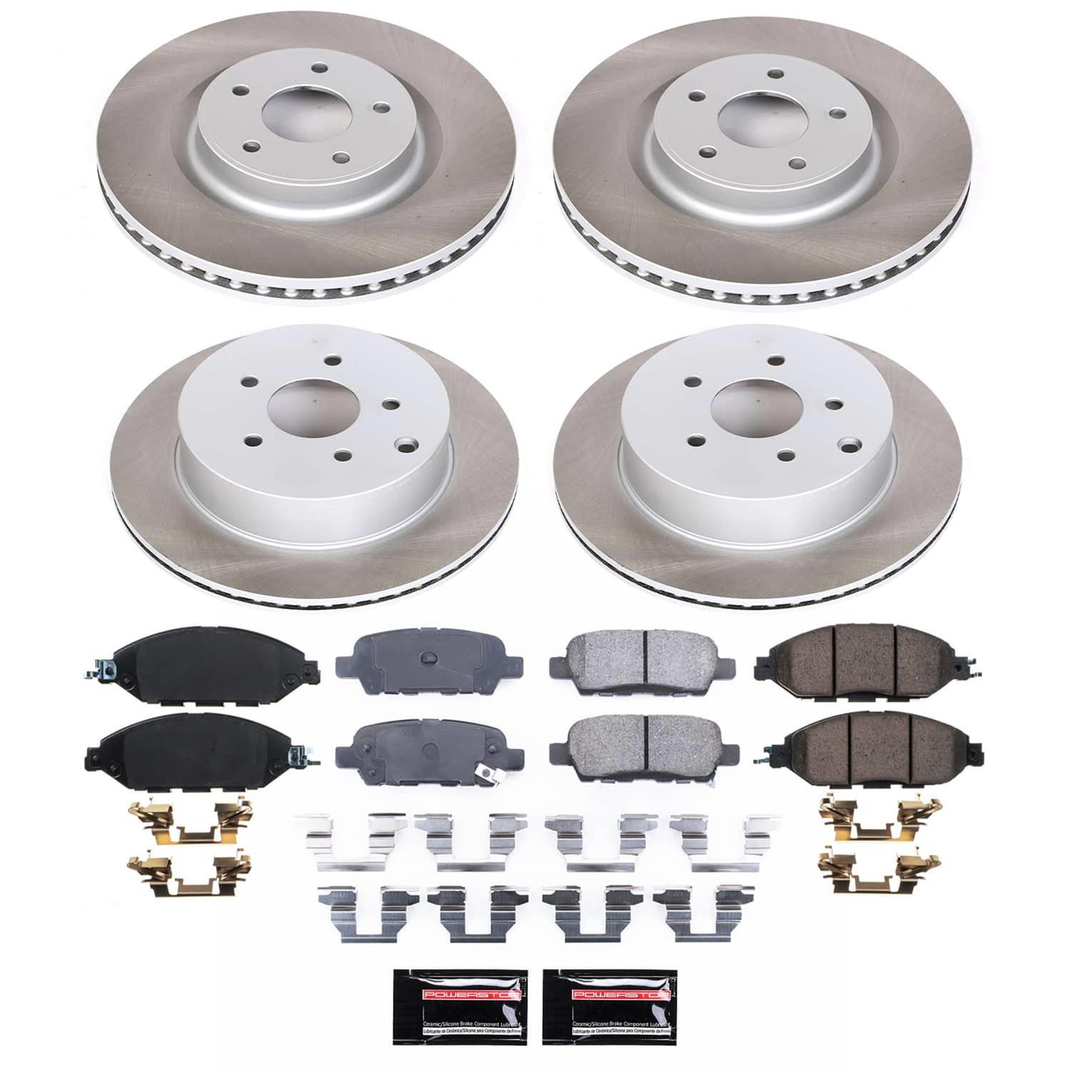 PowerStop SC6497 PowerStop Z17 Evolution Plus Semi-Coated Rotor