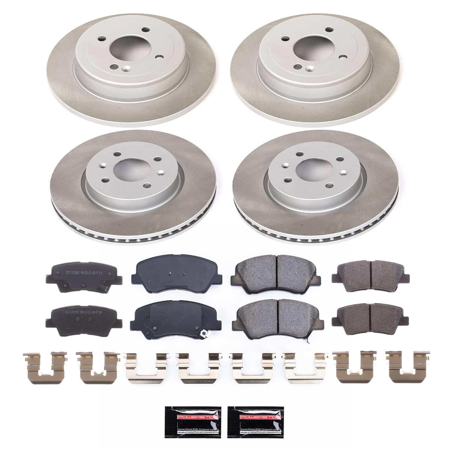 PowerStop Rotor Kit | 2016–2020 Fiat 500X (SC7300) main image 1