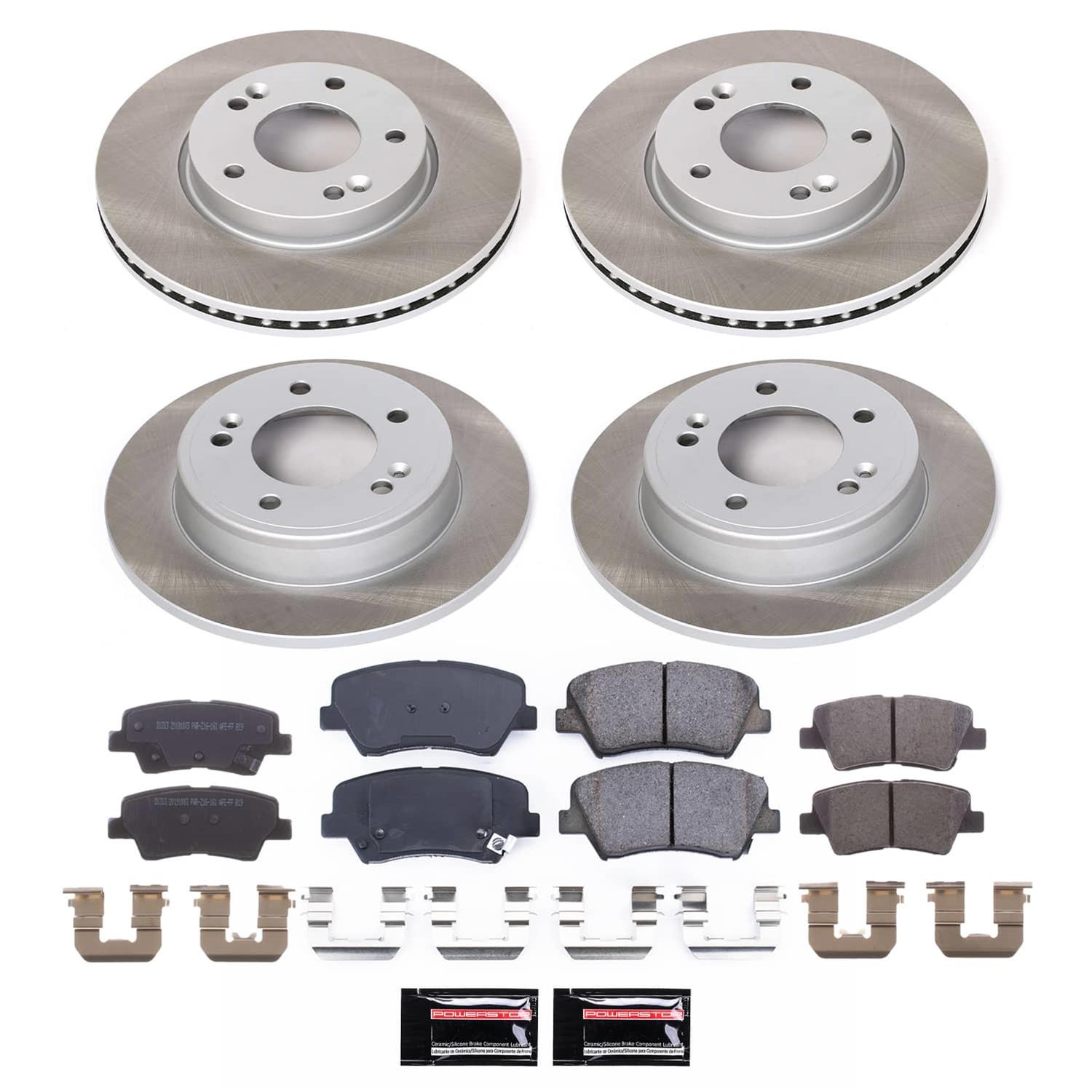 Power Stop 11-16 Hyundai Elantra Front and Rear Semi-Coated Rotor Kit (1x psbSC6501, 1x psbSC6503) thumbnail 5