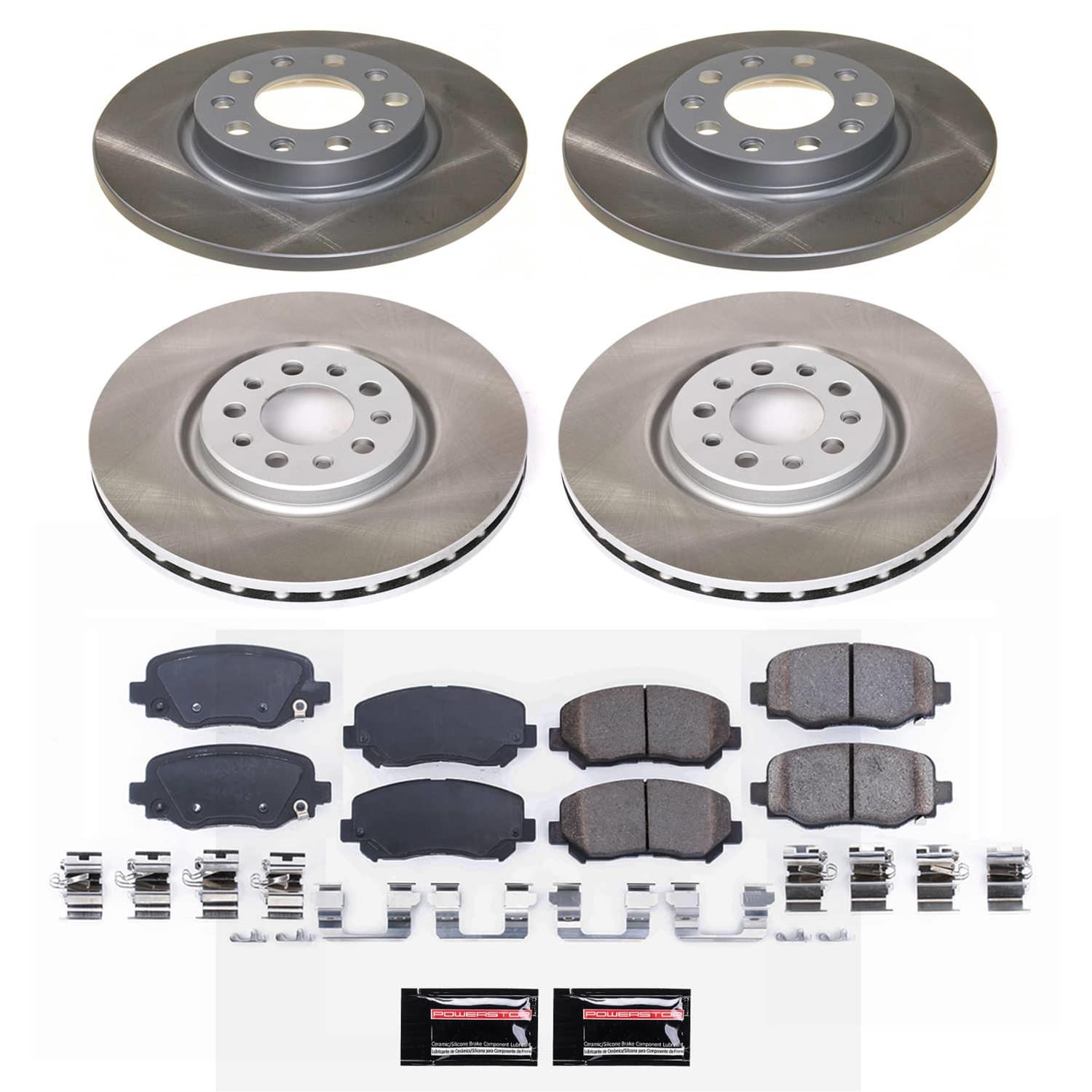 Power Stop 15-17 Chrysler 0 Front and Rear Semi-Coated Rotor Kit (1x psbSC6538, 1x psbSC6543) thumbnail 5