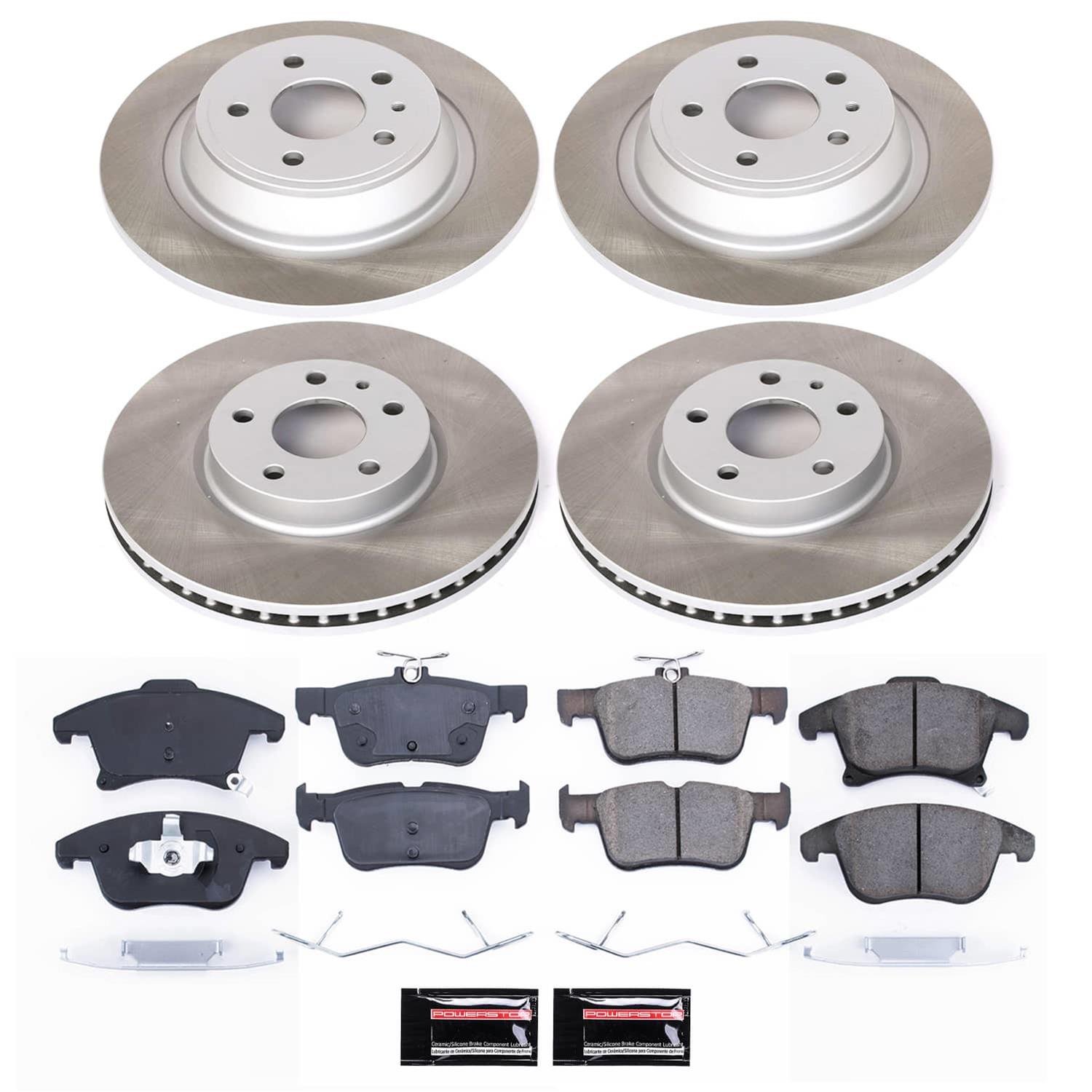 PowerStop SC6556 PowerStop Z17 Evolution Plus Semi-Coated Rotor