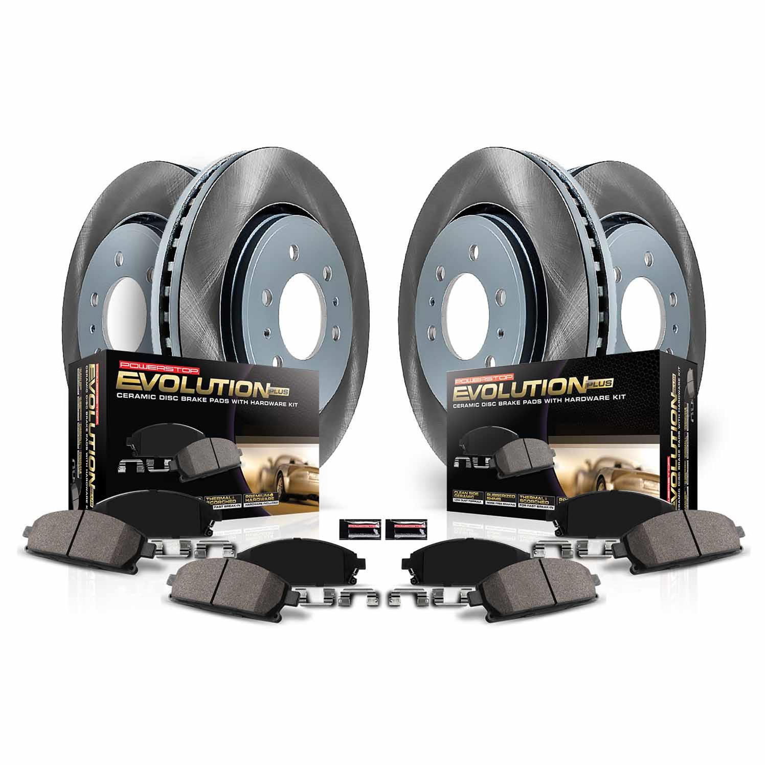 PowerStop SC6497 PowerStop Z17 Evolution Plus Semi-Coated Rotor