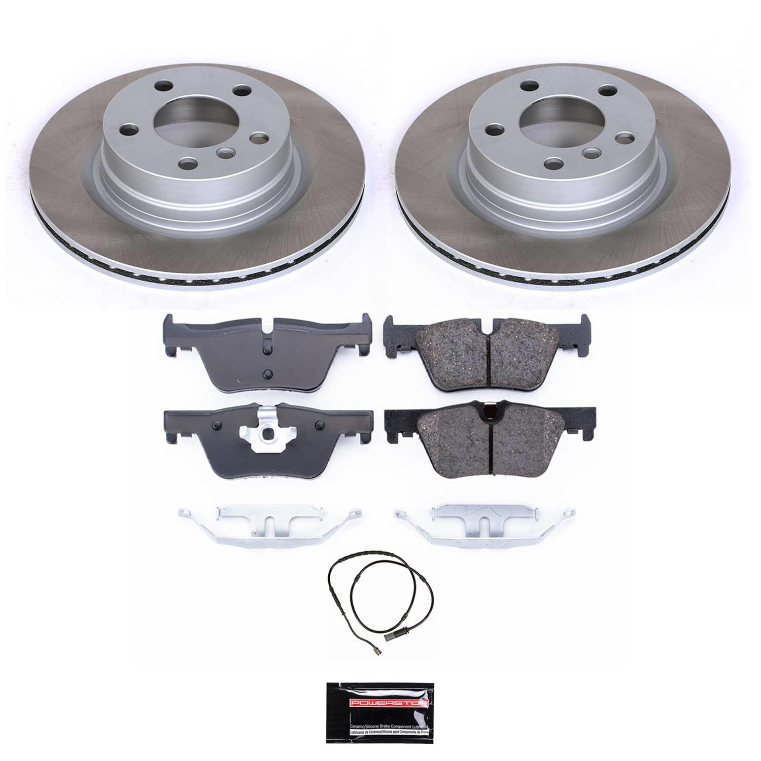 Power Stop 2014 BMW 428i xDrive Rear Semi-Coated Rotor Kit thumbnail 5