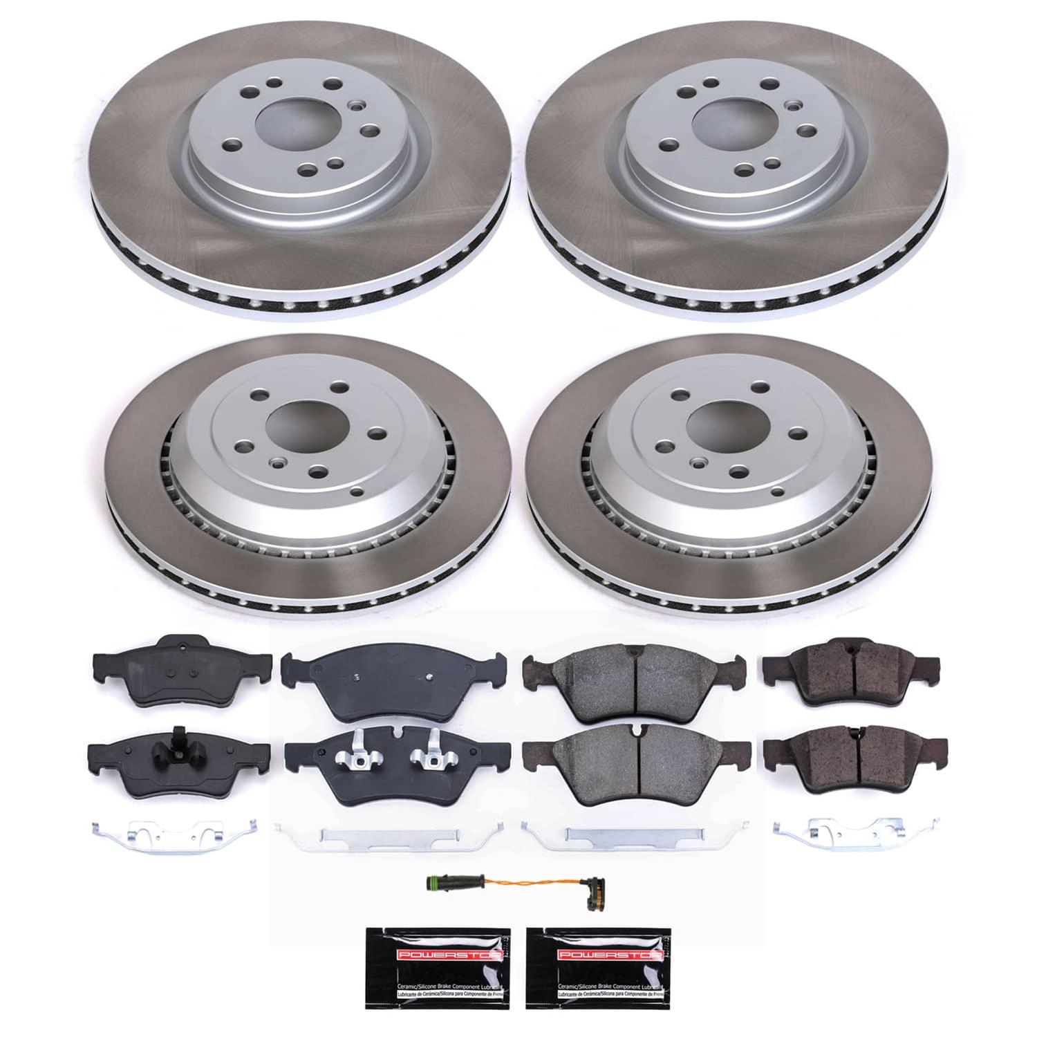 Power Stop 07-09 Mercedes-Benz R320 Front and Rear Semi-Coated Rotor Kit (1x psbSC6708, 1x psbSC6709) thumbnail 5