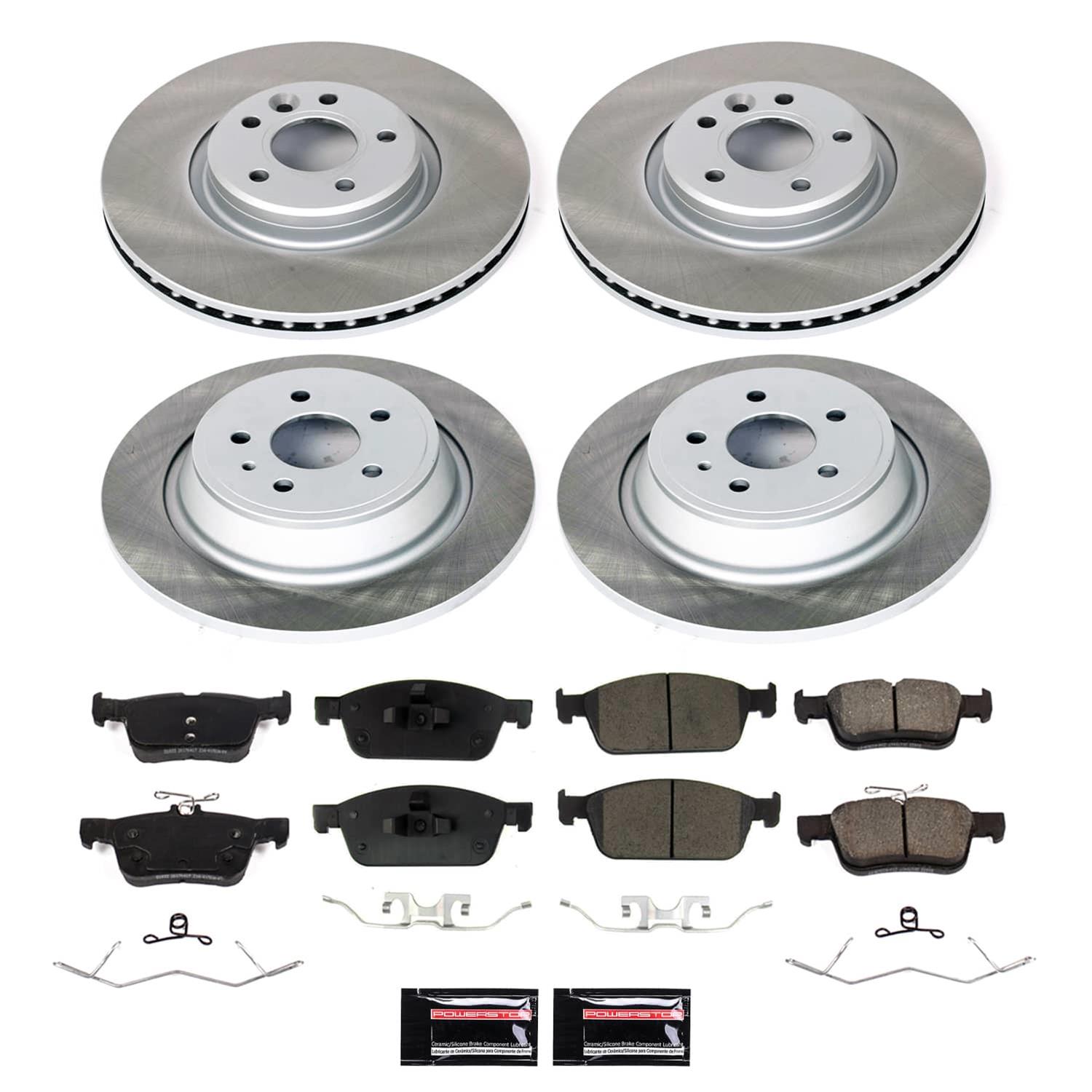 PowerStop Rotor Kit | 2017–2019 Ford Escape (SC7569) main image 0