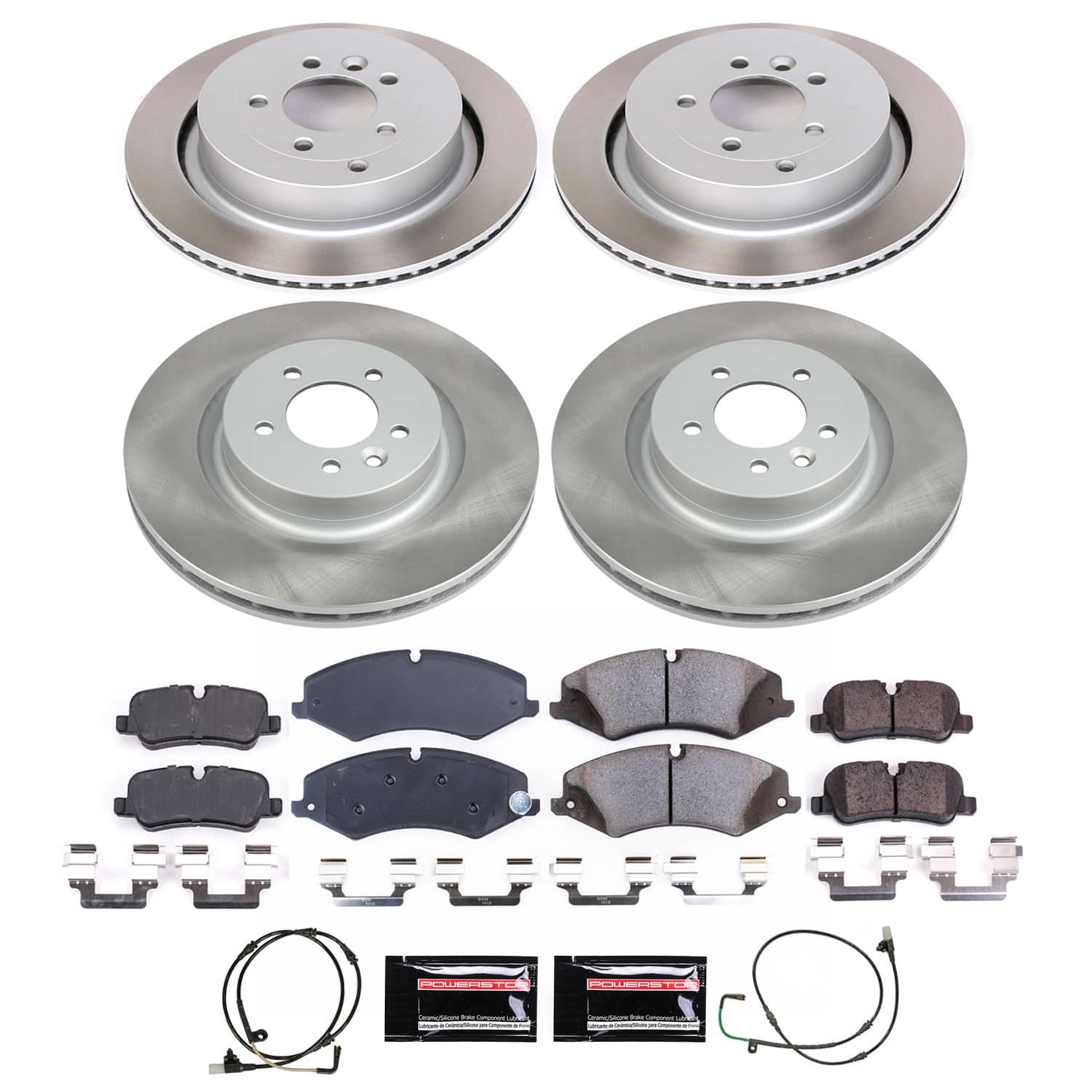 Power Stop 11-16 Land Rover LR4 Front and Rear Semi-Coated Rotor Kit (1x psbSC6564, 1x psbSC7683) thumbnail 5
