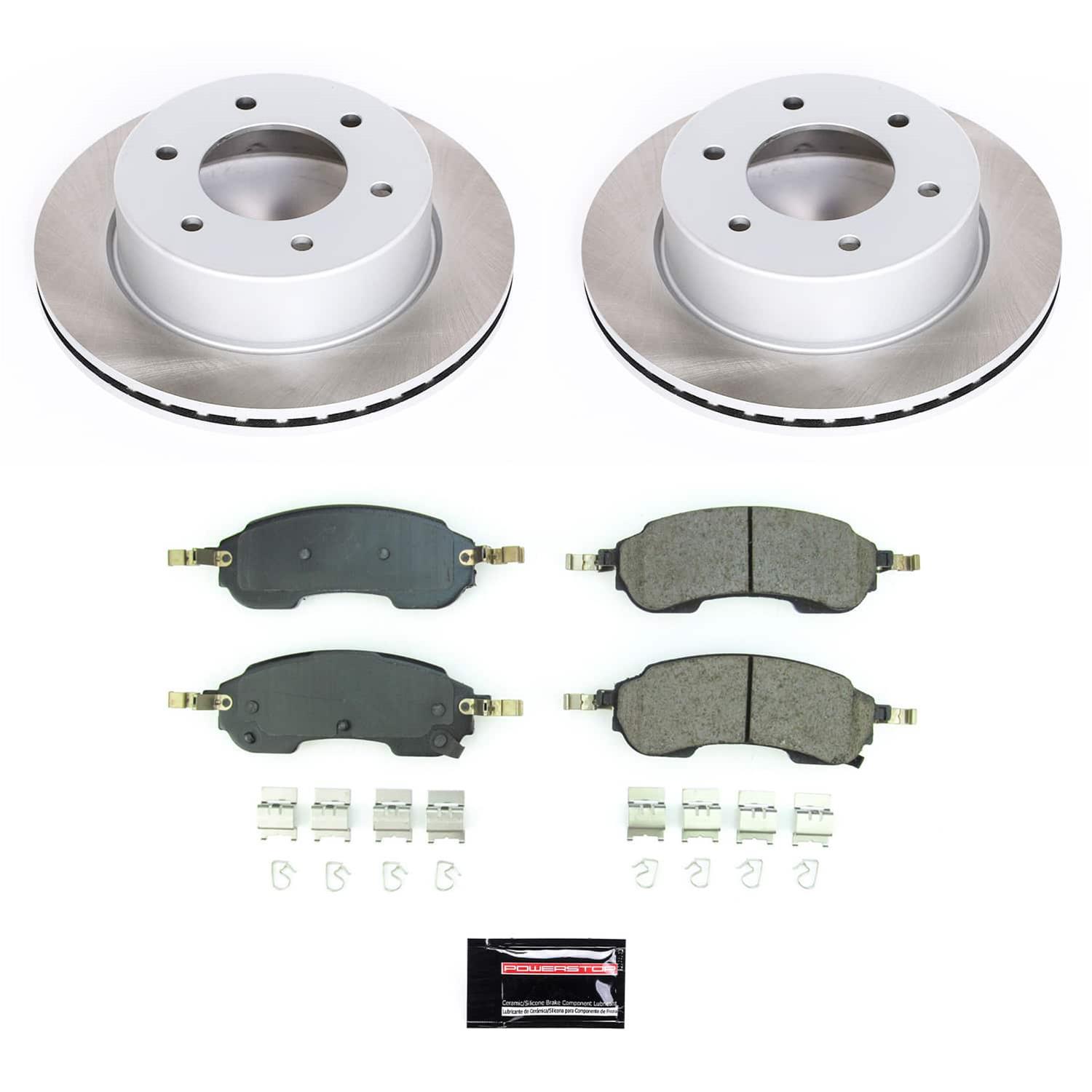 Power Stop 21-23 Ford Bronco Rear Semi-Coated Rotor Kit thumbnail 5