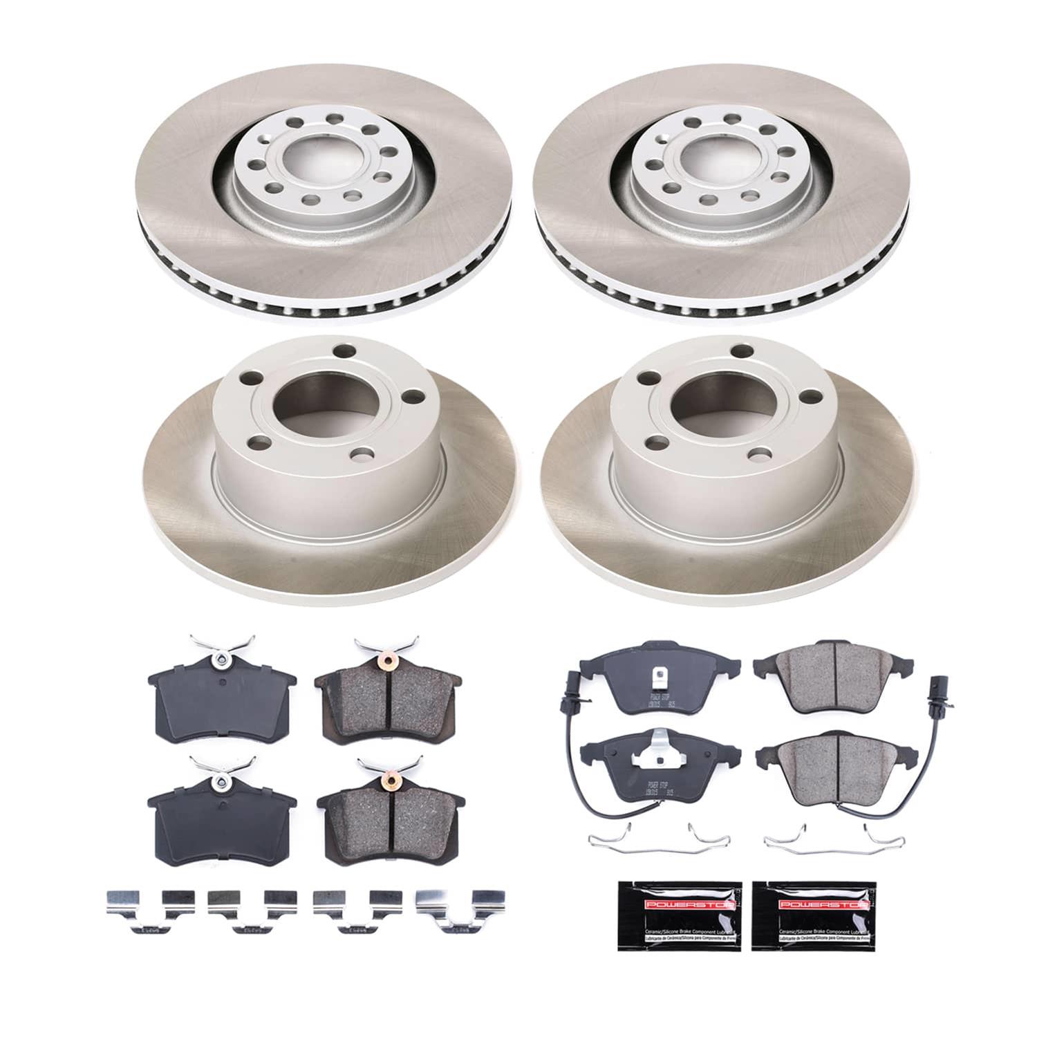 Power Stop 02-04 Audi A6 Front and Rear Semi-Coated Rotor Kit (1x psbSC515, 1x psbSC891) thumbnail 5