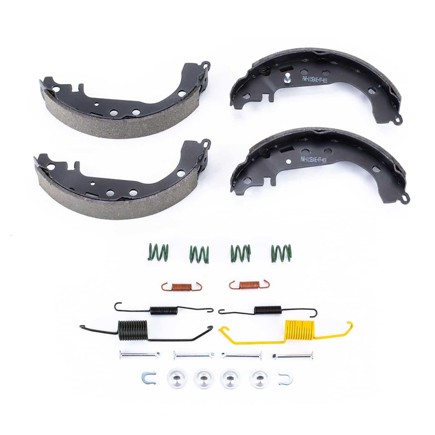 PowerStop Rear Brake Shoes w/Hardware | 2012–2018 Ford Focus (SSH1004L) main image 0