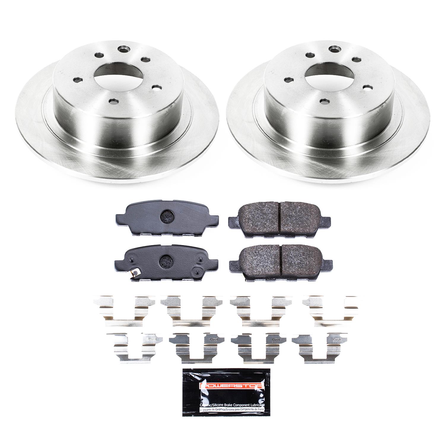 Power Stop 07-12 Nissan Sentra Front & Rear Track Day Brake Kit (1x psbTDBK5217, 1x psbTDBK098) thumbnail 9