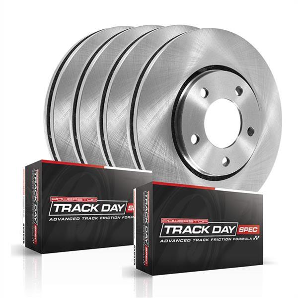 Power Stop K6237-26 Front /& Rear Z26 Street Warrior Brake Kit Infiniti