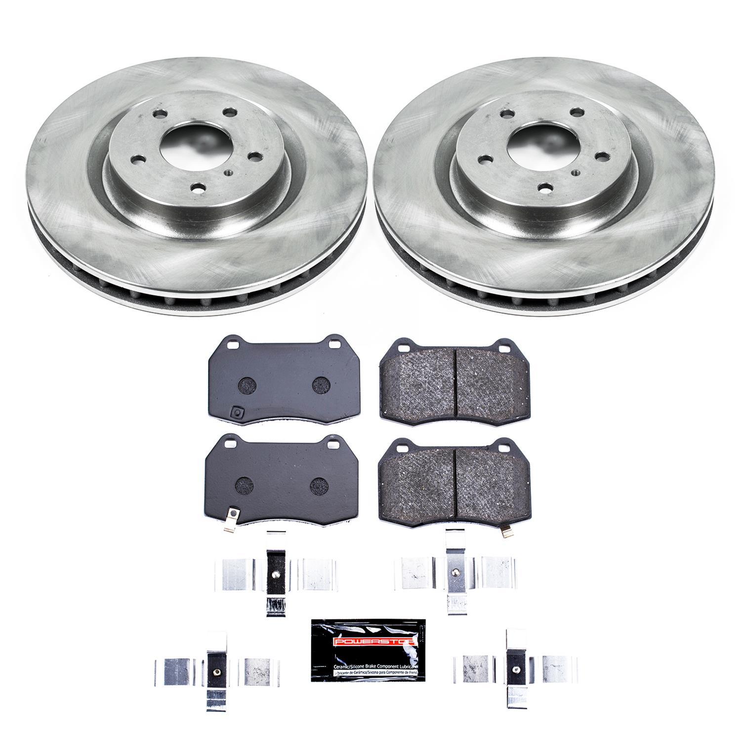 Power Stop 03-04 Infiniti G35 Front & Rear Track Day Brake Kit (1x psbTDBK104, 1x psbTDBK5303) thumbnail 8