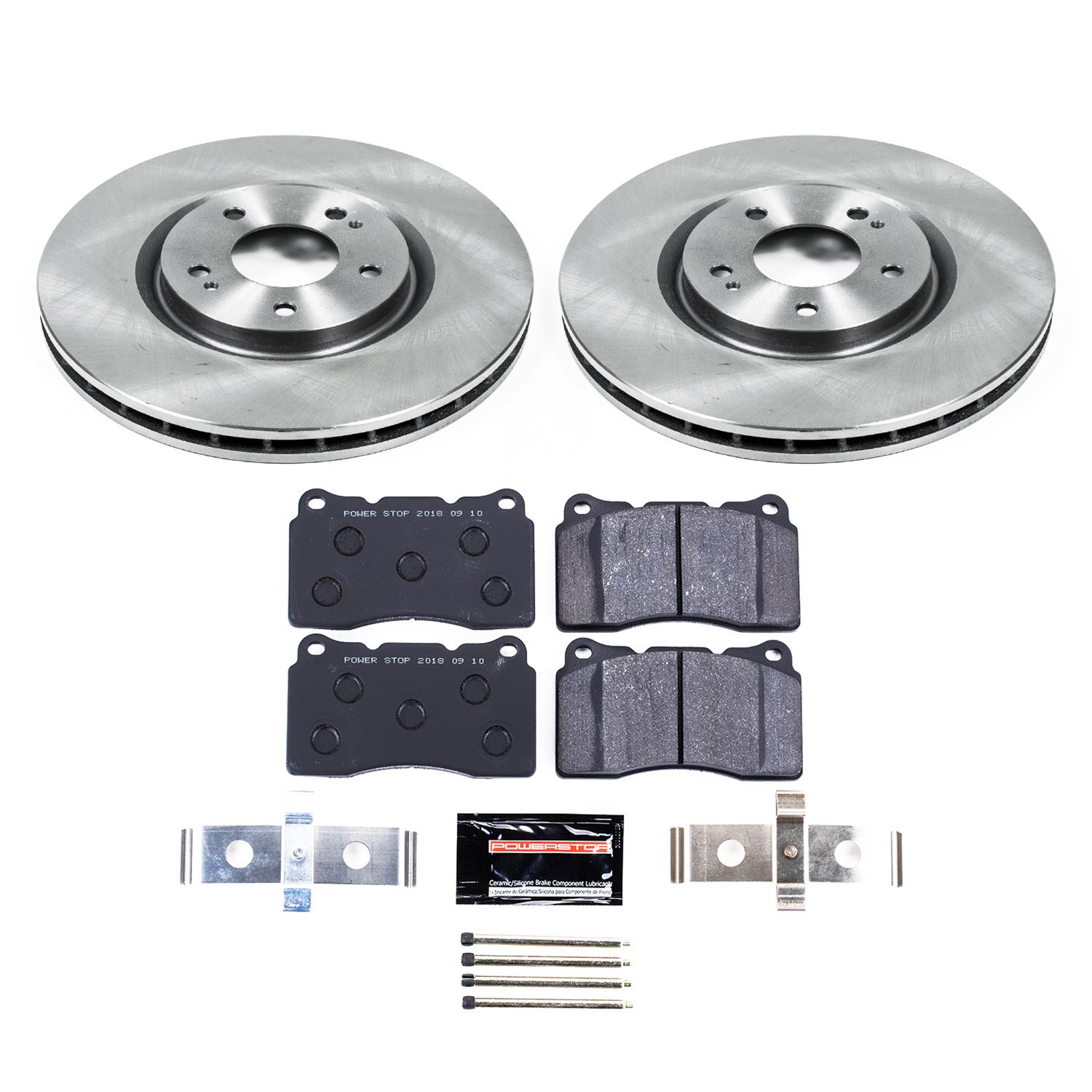 Power Stop 03-06 Mitsubishi Lancer Front & Rear Track Day Brake Kit (1x psbTDBK107, 1x psbTDBK156) thumbnail 8