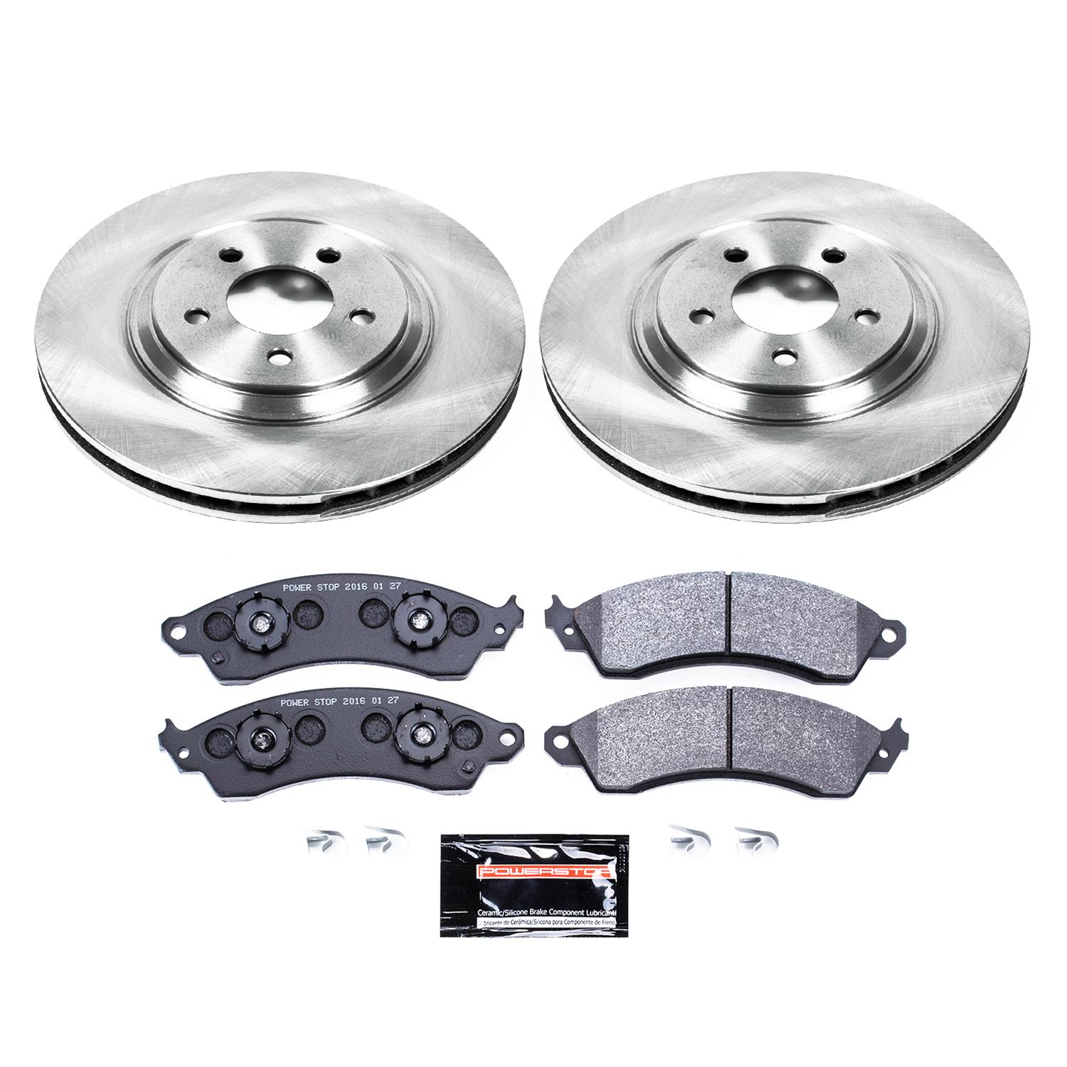 Power Stop 94-99 Ford Mustang Front & Rear Track Day Brake Kit (1x psbTDBK1306, 1x psbTDBK1304) thumbnail 6