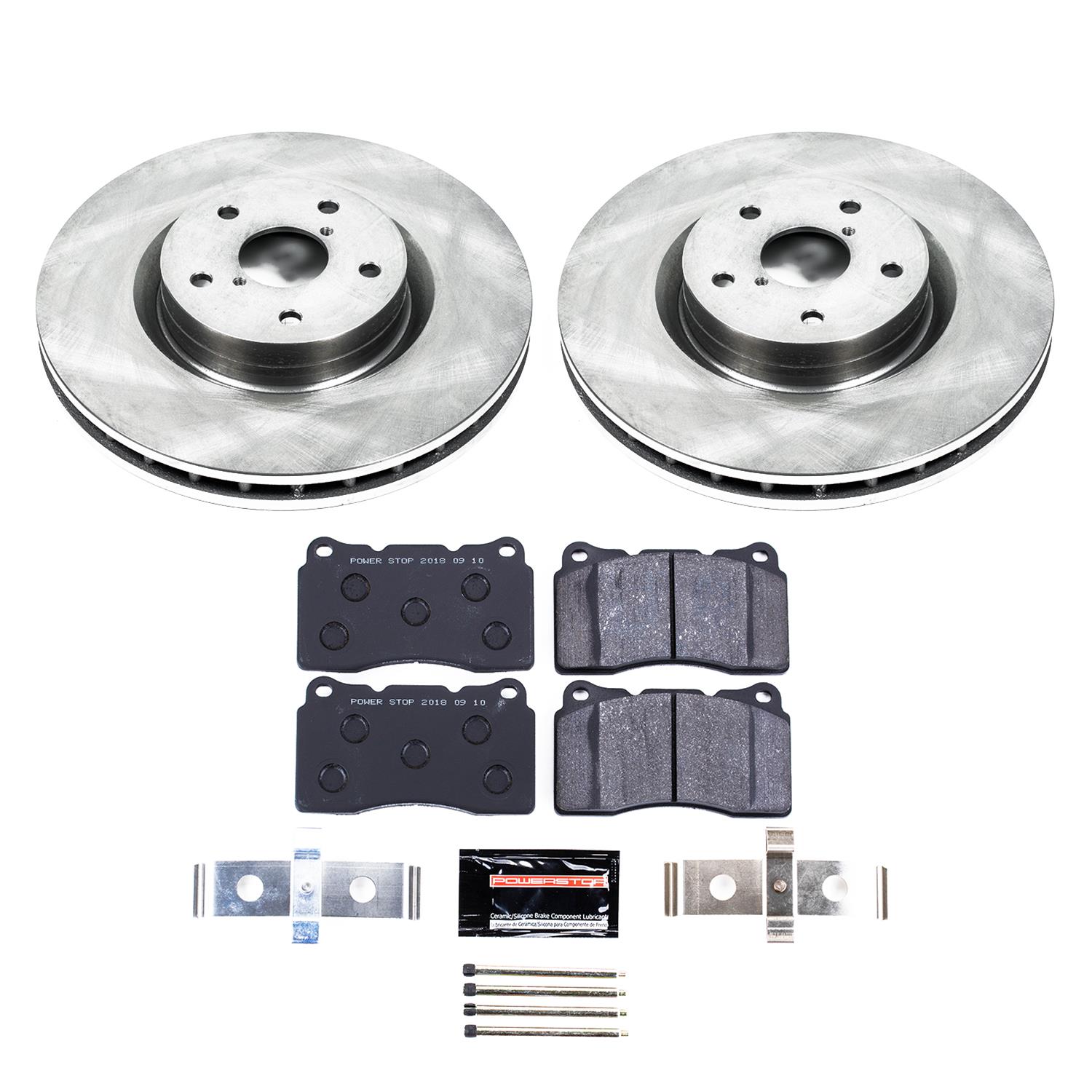 Power Stop 08-14 Subaru Impreza Front & Rear Track Day Brake Kit (1x psbTDBK131, 1x psbTDBK5305) thumbnail 8