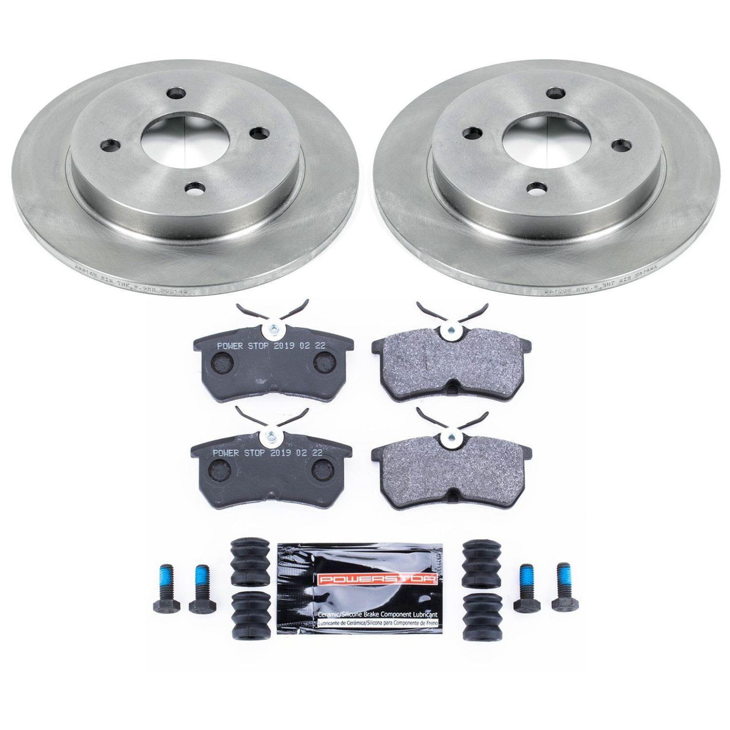 Power Stop 14-19 Ford Fiesta Front & Rear Track Day Brake Kit (1x psbTDBK6818, 1x psbTDBK1363) thumbnail 8