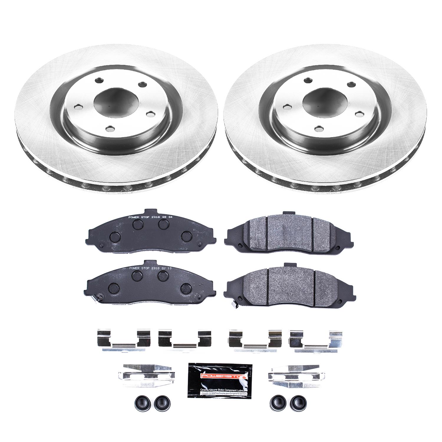 Power Stop 05-07 Cadillac XLR Front & Rear Track Day Brake Kit (1x psbTDBK1563, 1x psbTDBK1417) thumbnail 8