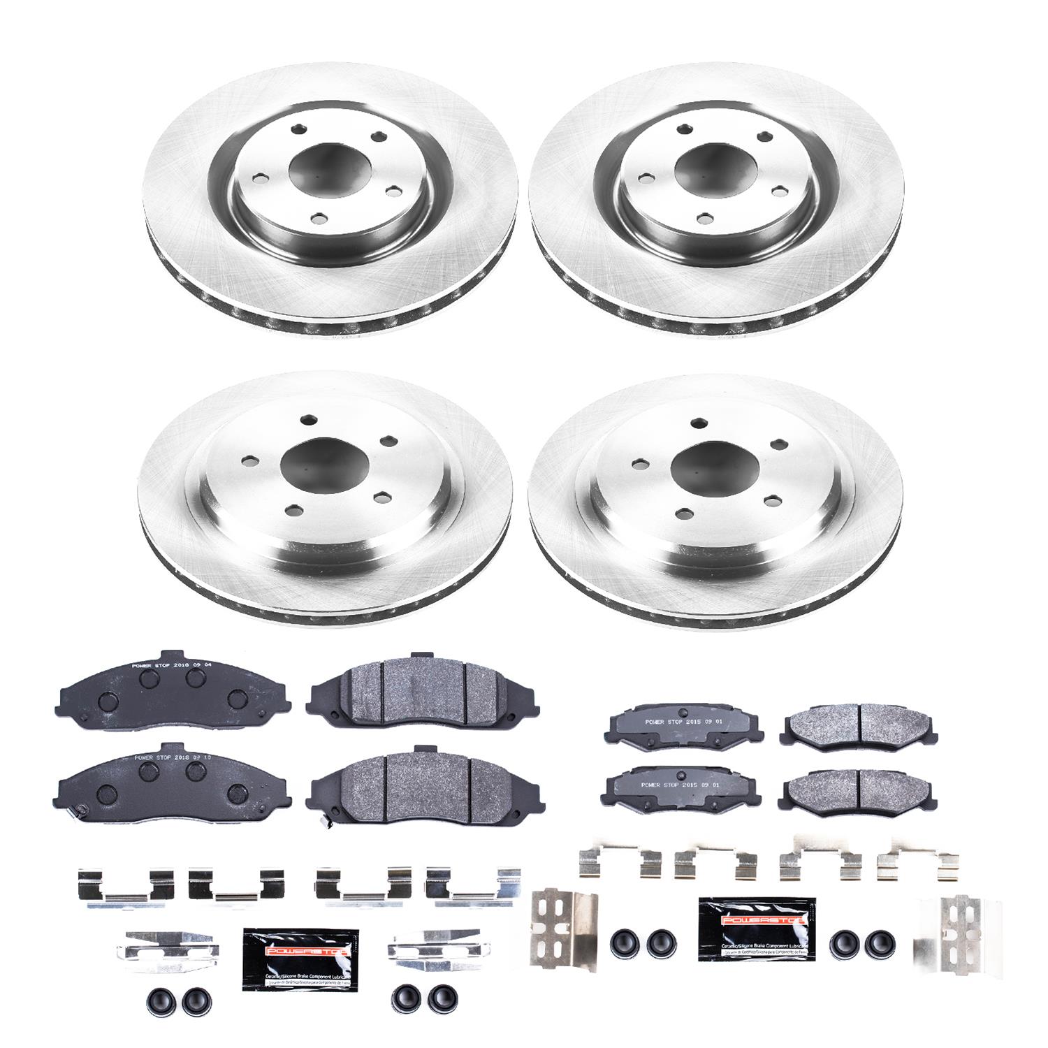 Power Stop 05-07 Cadillac XLR Front & Rear Track Day Brake Kit (1x psbTDBK1563, 1x psbTDBK1417) thumbnail 6