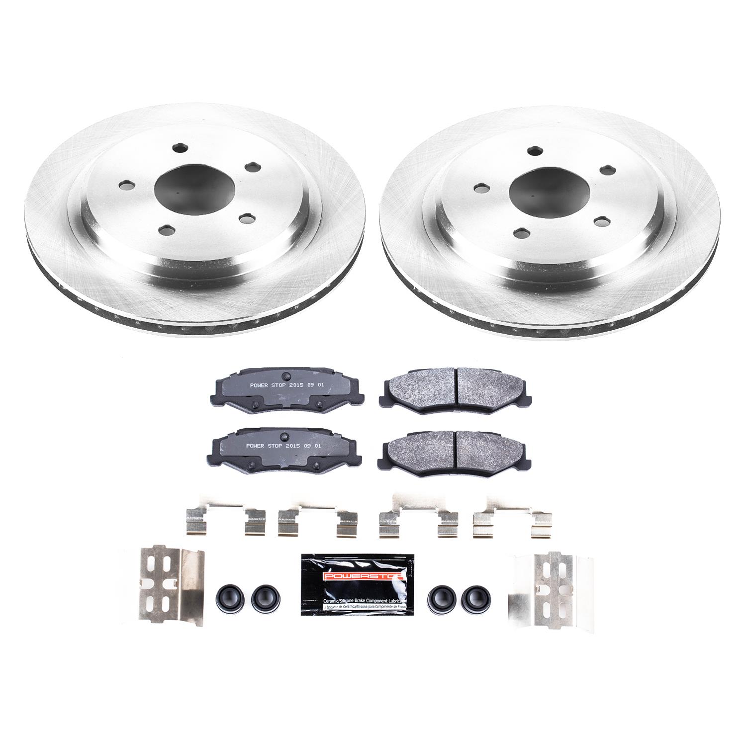 Power Stop 05-07 Cadillac XLR Front & Rear Track Day Brake Kit (1x psbTDBK1563, 1x psbTDBK1417) thumbnail 9