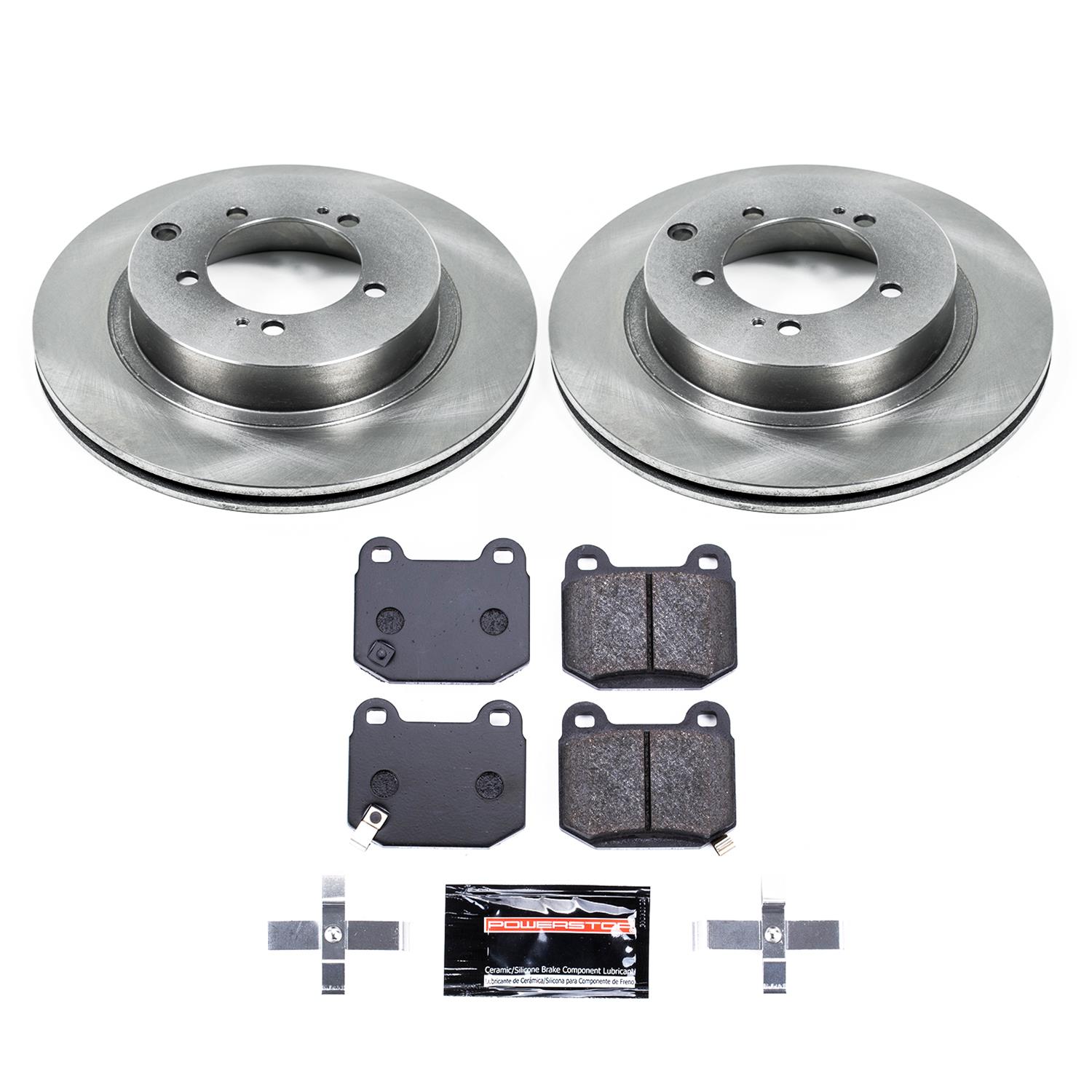Power Stop 03-06 Mitsubishi Lancer Front & Rear Track Day Brake Kit (1x psbTDBK107, 1x psbTDBK156) thumbnail 9