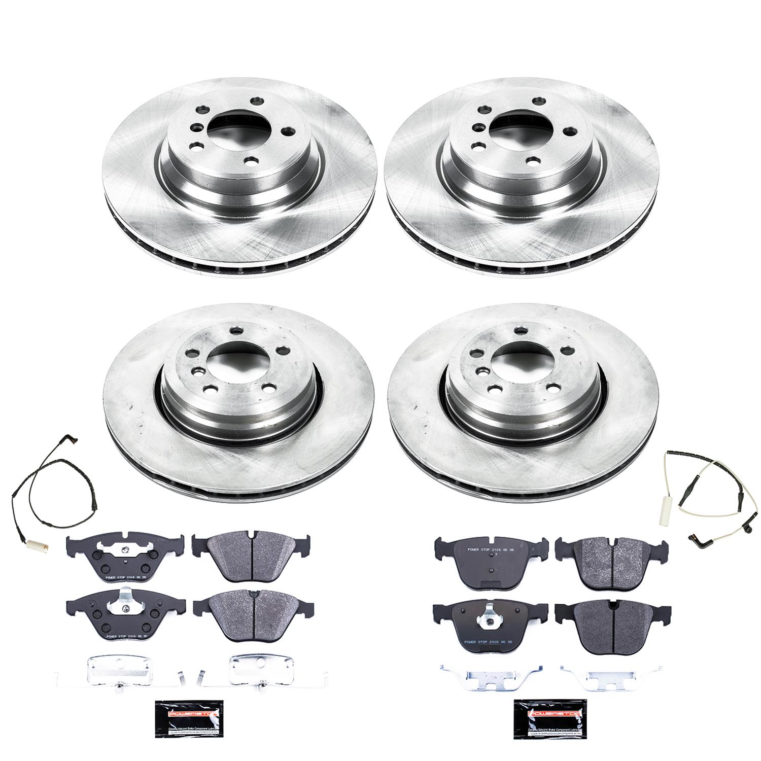 Power Stop 02-05 BMW 745i Front & Rear Track Day Brake Kit (1x psbTDBK2086, 1x psbTDBK2054) thumbnail 5