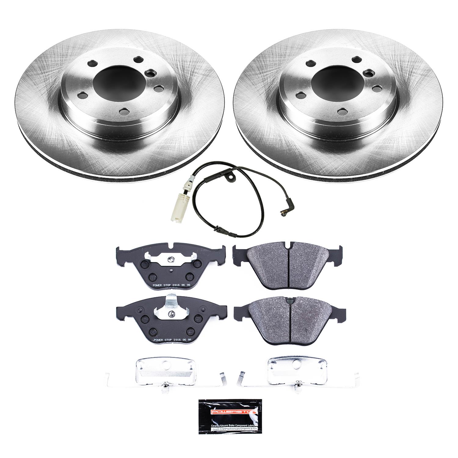 Power Stop 04-06 BMW 525i Front & Rear Track Day Brake Kit (1x psbTDBK2110, 1x psbTDBK5361) thumbnail 6