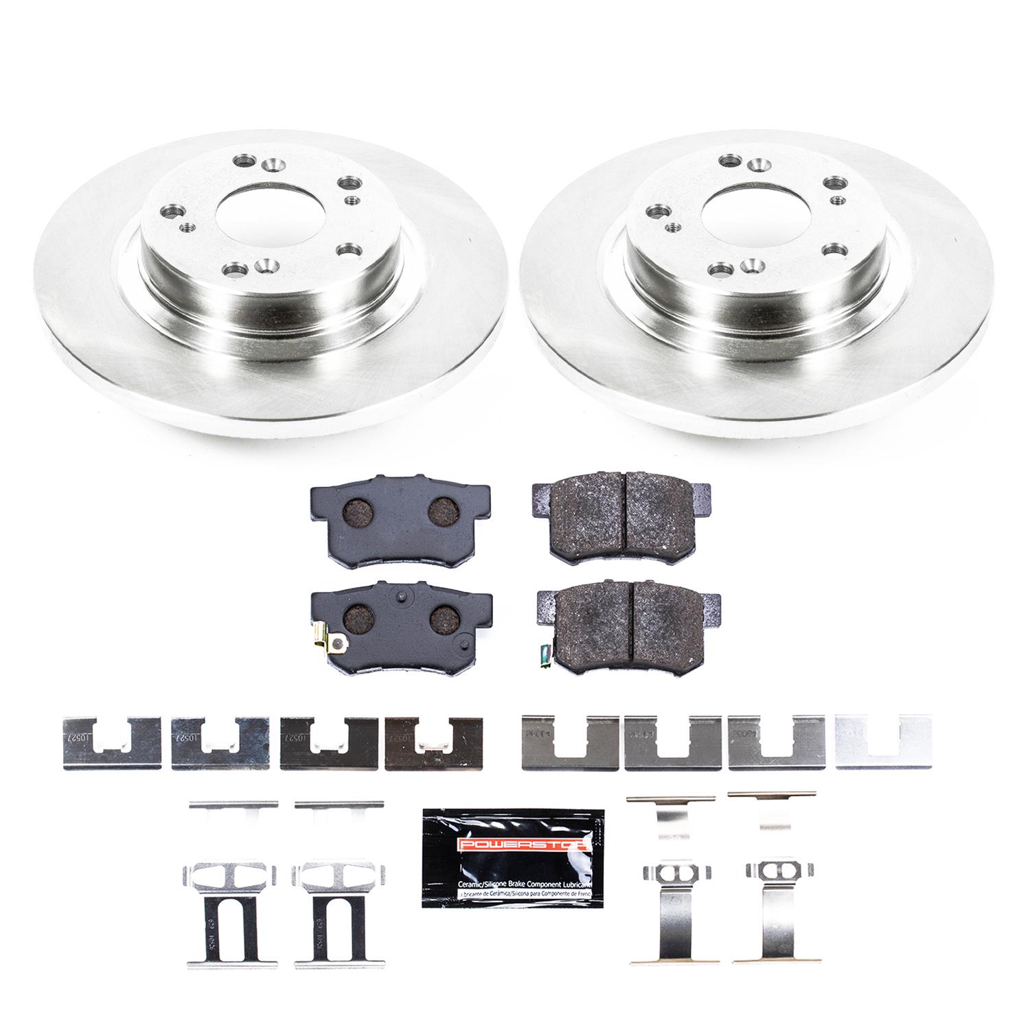 Power Stop 00-09 Honda S2000 Front & Rear Track Day Brake Kit (1x psbTDBK2276, 1x psbTDBK2310) thumbnail 5