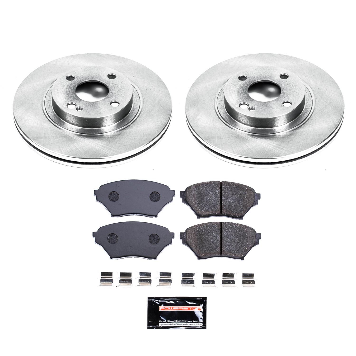 Power Stop 01-05 Mazda Miata Front & Rear Track Day Brake Kit (1x psbTDBK5267, 1x psbTDBK2353) thumbnail 8
