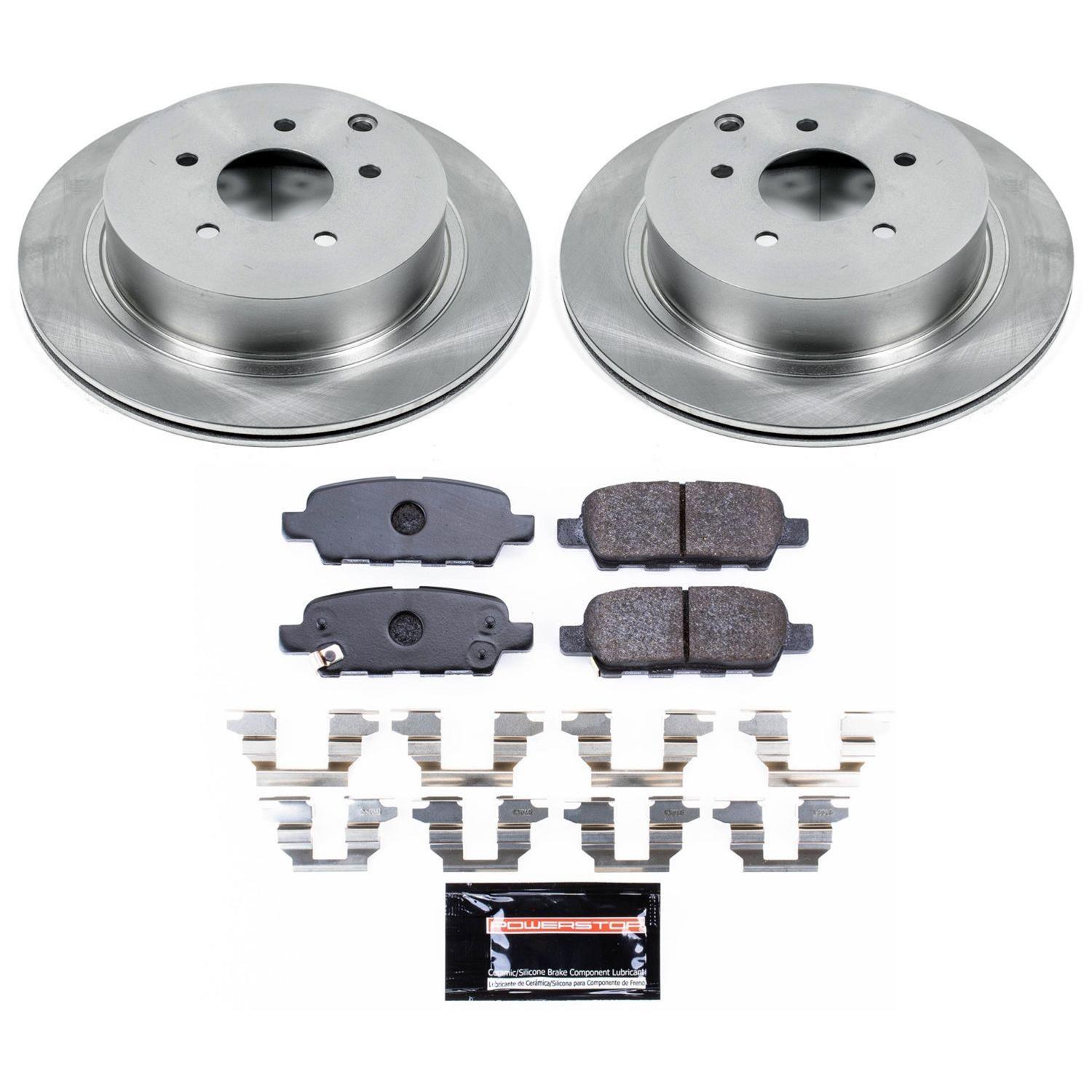 Power Stop 12-13 Infiniti M35h Front & Rear Track Day Brake Kit (1x psbTDBK2427, 1x psbTDBK112) thumbnail 9