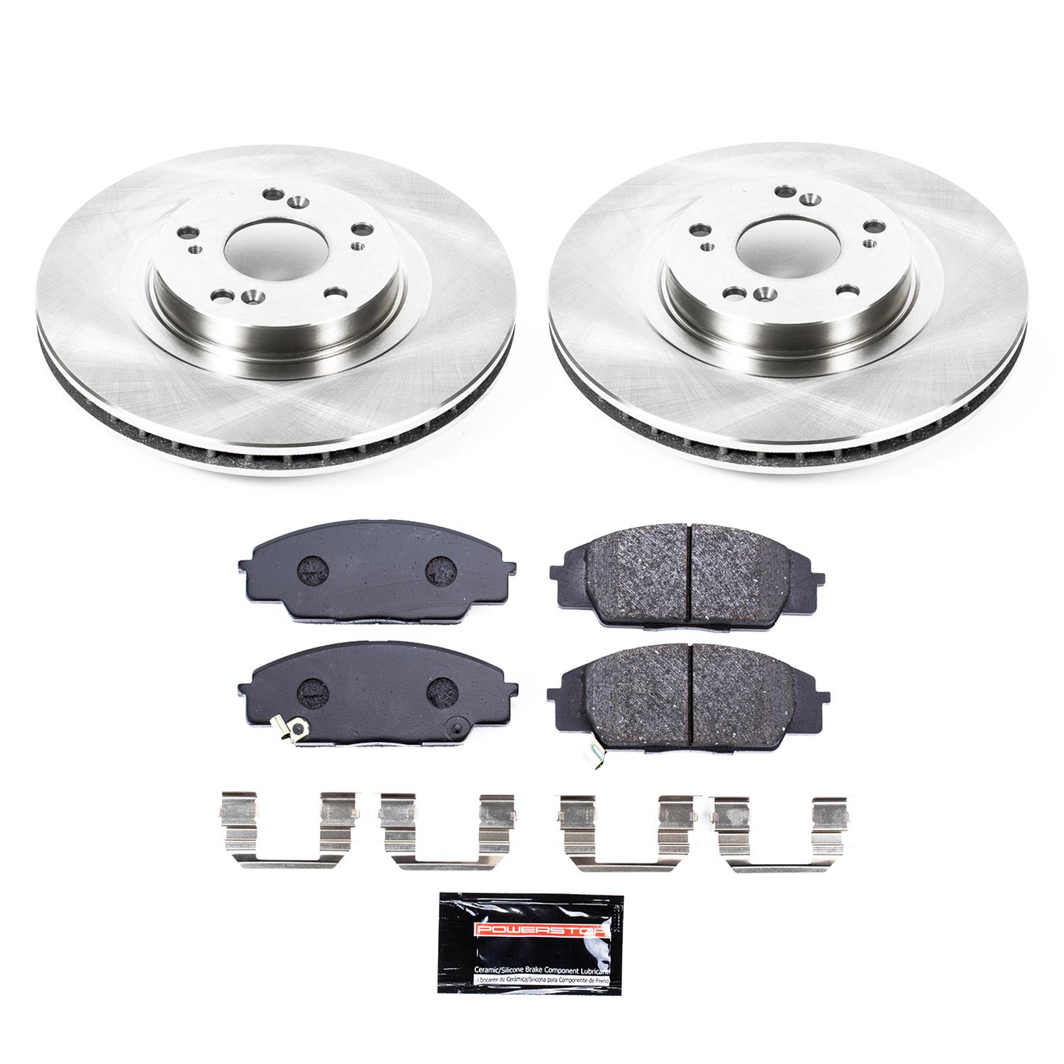 Power Stop 06-11 Honda Civic Front & Rear Track Day Brake Kit (1x psbTDBK2439, 1x psbTDBK1243) thumbnail 7