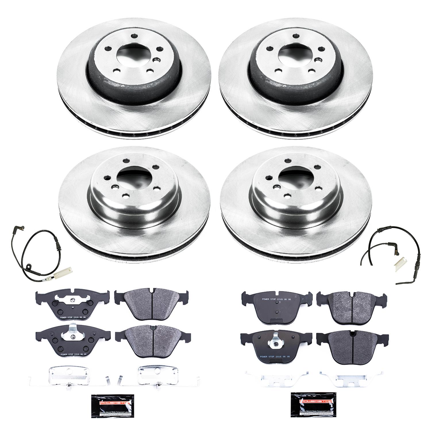 Power Stop 08-10 BMW 535i Front & Rear Track Day Brake Kit (1x psbTDBK2940, 1x psbTDBK2918) thumbnail 5