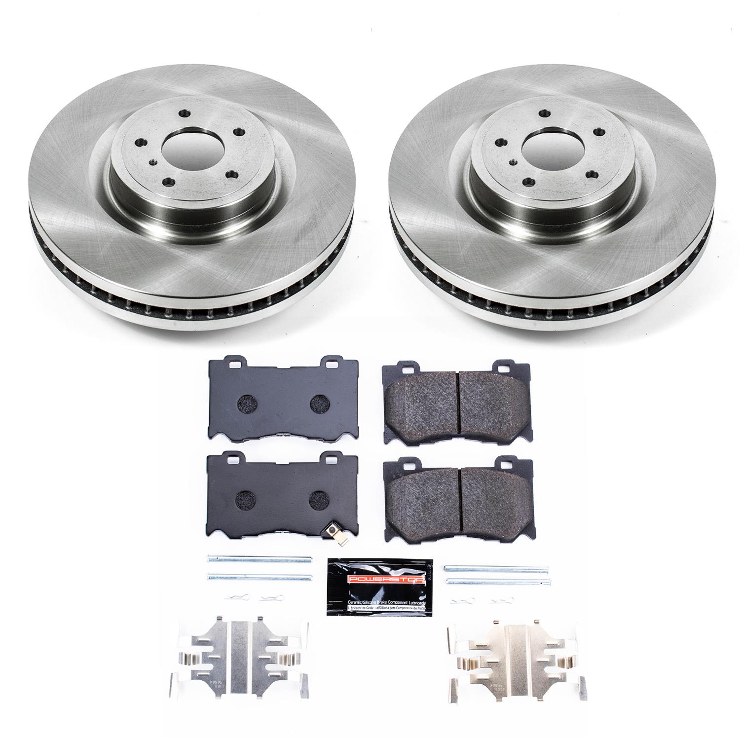 Power Stop 09-13 Infiniti FX50 Front & Rear Track Day Brake Kit (1x psbTDBK2915, 1x psbTDBK5861) thumbnail 8