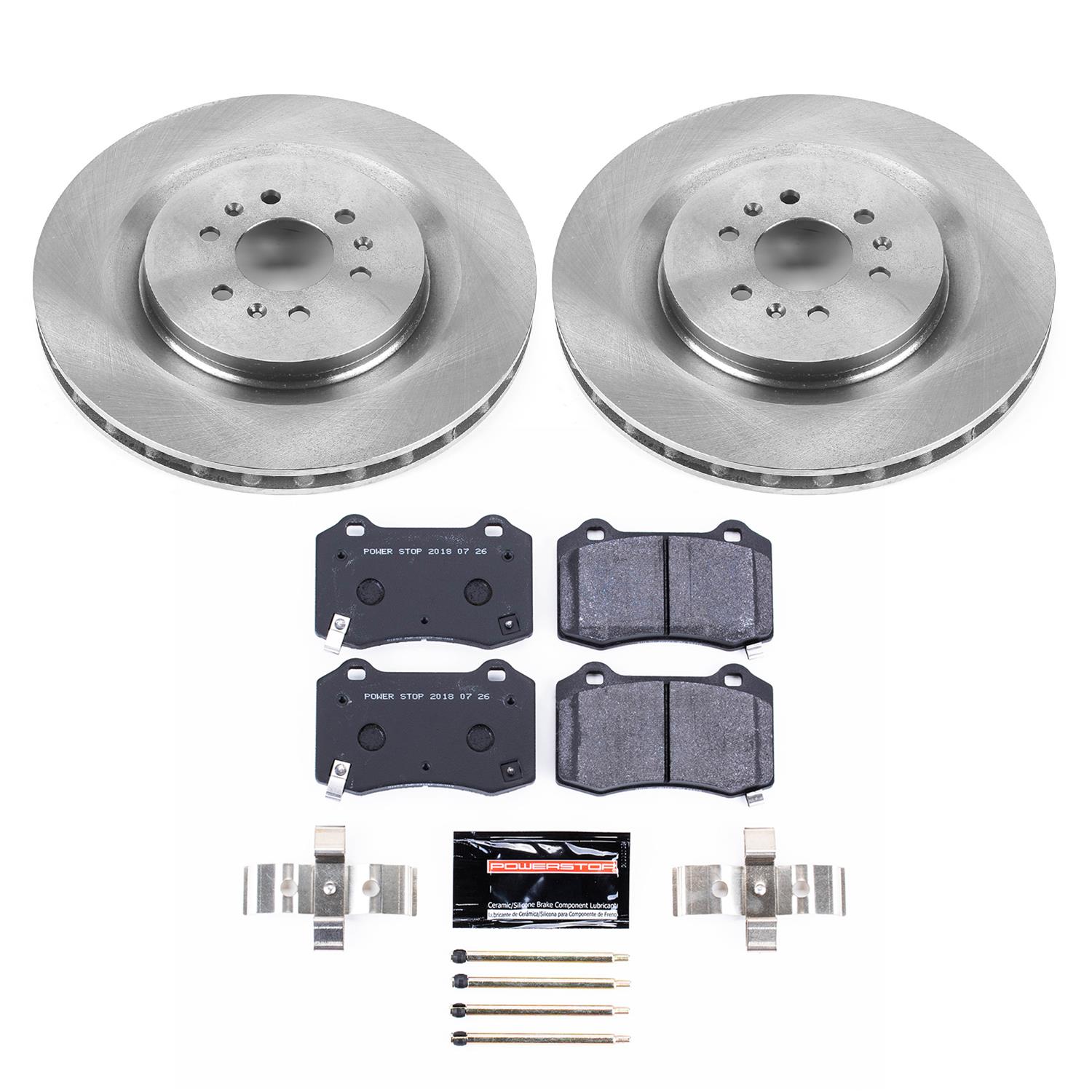 Power Stop 04-07 Cadillac CTS Front & Rear Track Day Brake Kit (1x psbTDBK2945, 1x psbTDBK2944) thumbnail 6