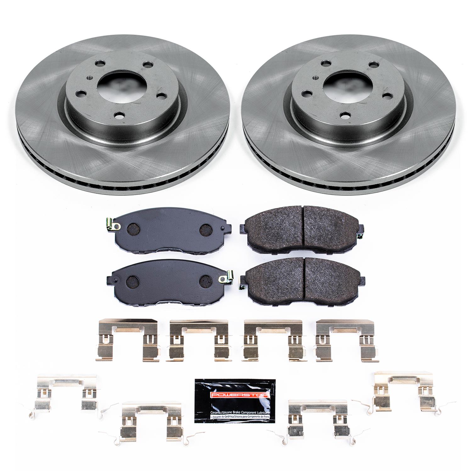 Power Stop 03-05 Infiniti G35 Front & Rear Track Day Brake Kit (1x psbTDBK103, 1x psbTDBK3140) thumbnail 5